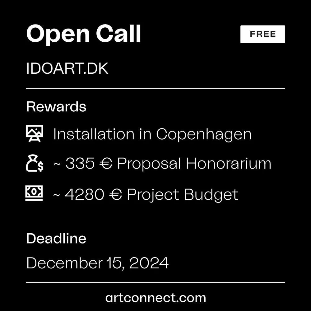 Hey folks! The Copenhagen Municipality invites artists to submit designs for a temporary decoration in the city&rsquo;s CIty Hall Square and S&oslash;nderbro district. Approximately 10 selected artists or artist groups will each receive a fee of DKK 