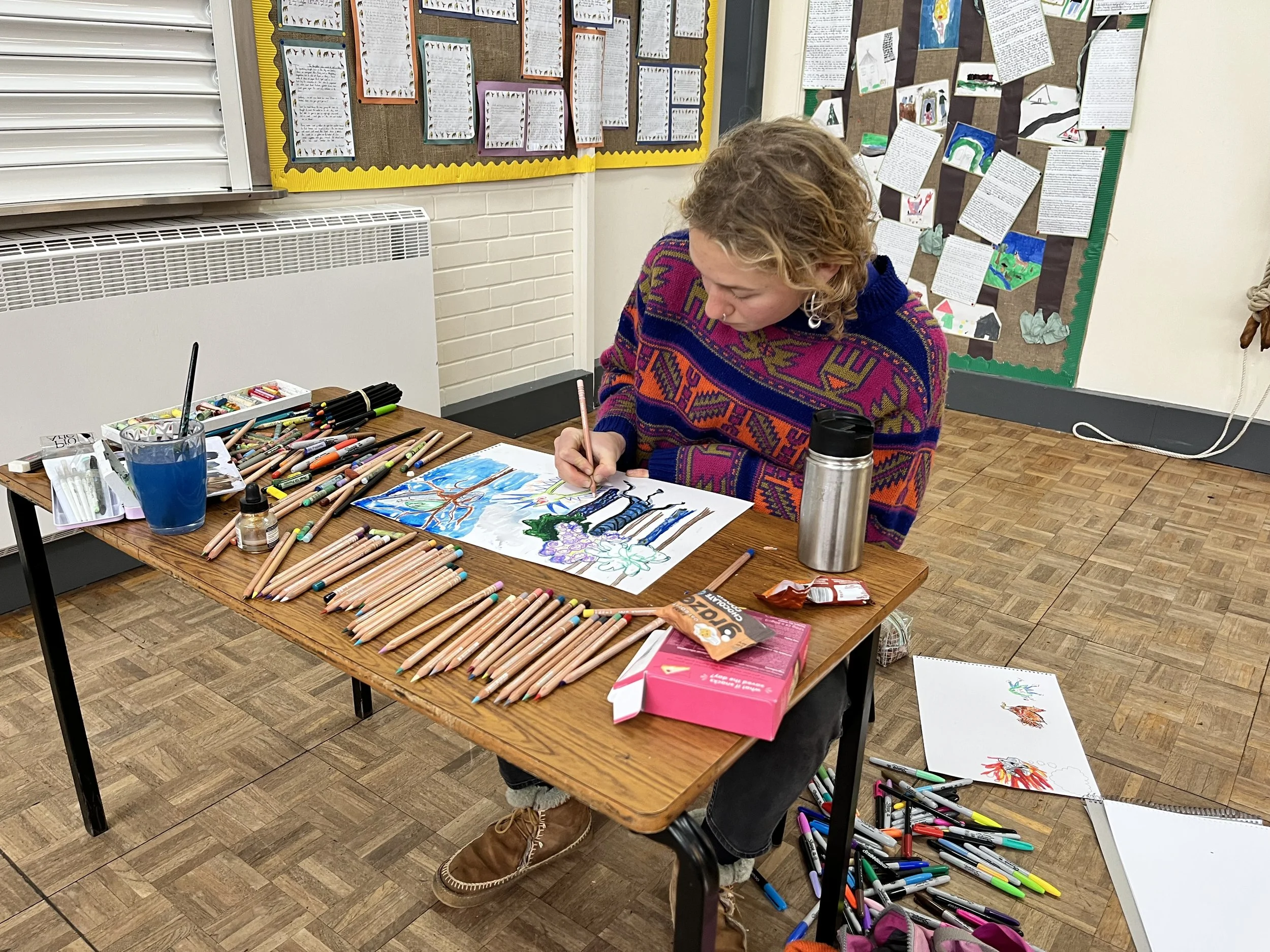 Charles and the chicken