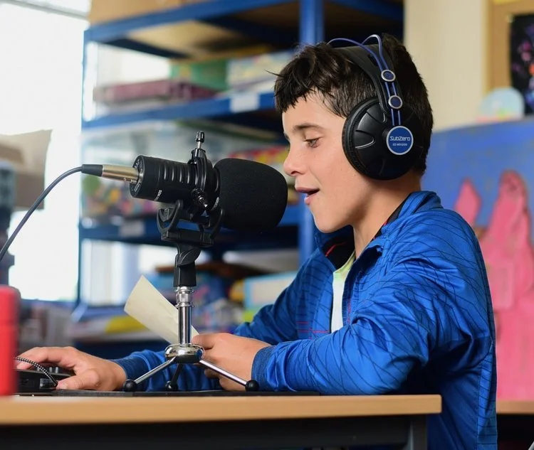 Young Producers create their own Podcasts at the BYCC