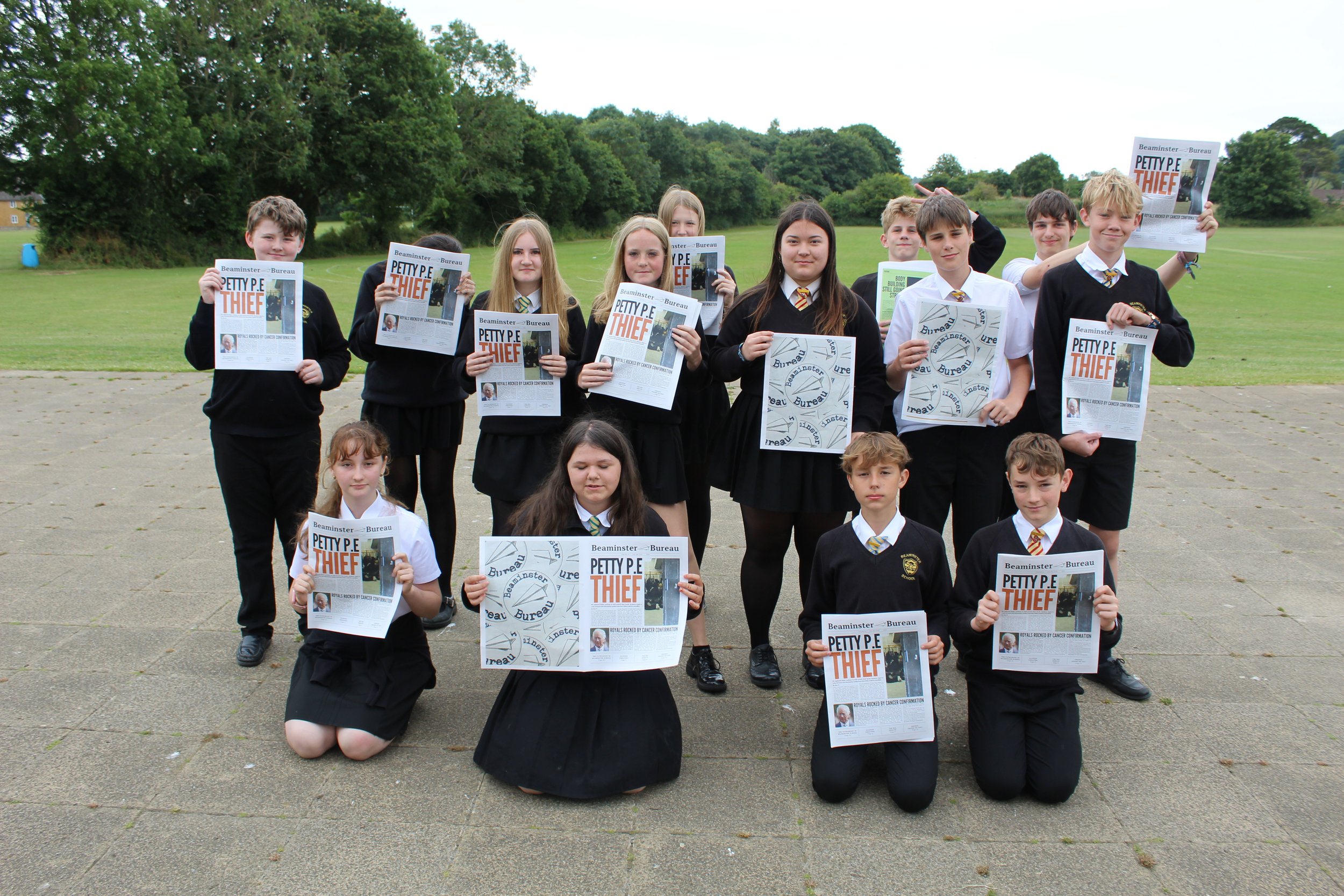 Read all about it! Beaminster Bureau hits the stands