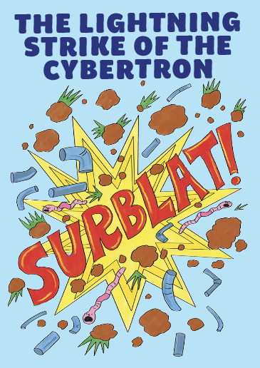 The lightning strike of the Cybertron