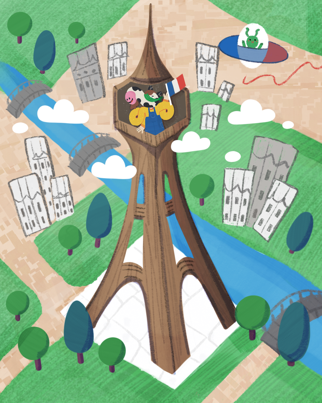 Witness The Heroic Adventures of Cow-Toyahming: Alien Evader