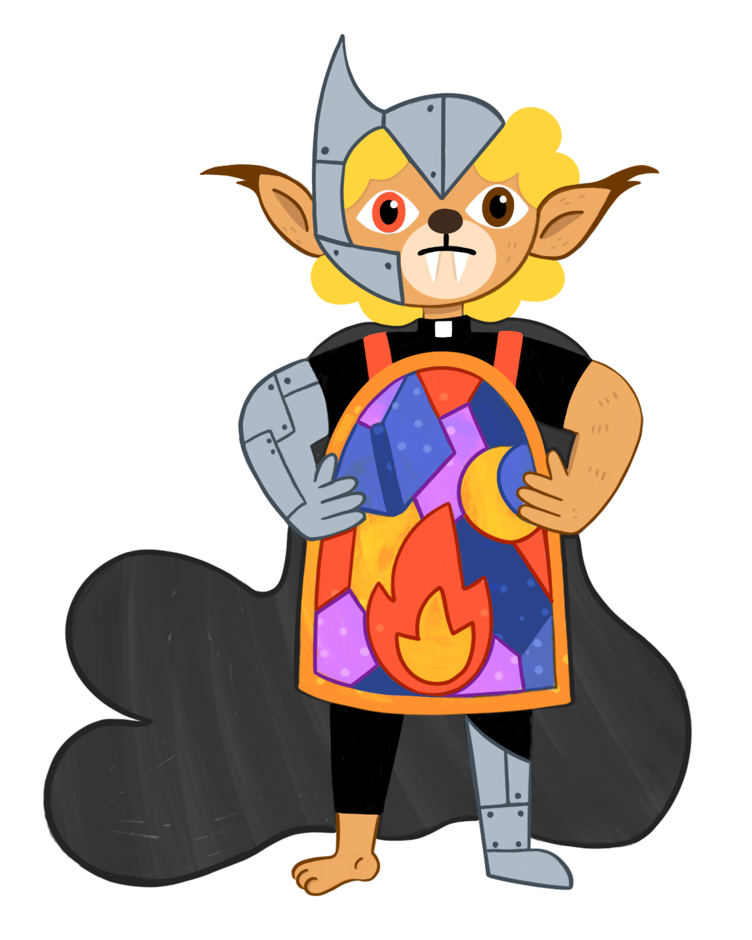 Stu-Bart Nitwit: French Firefighting Cyborg