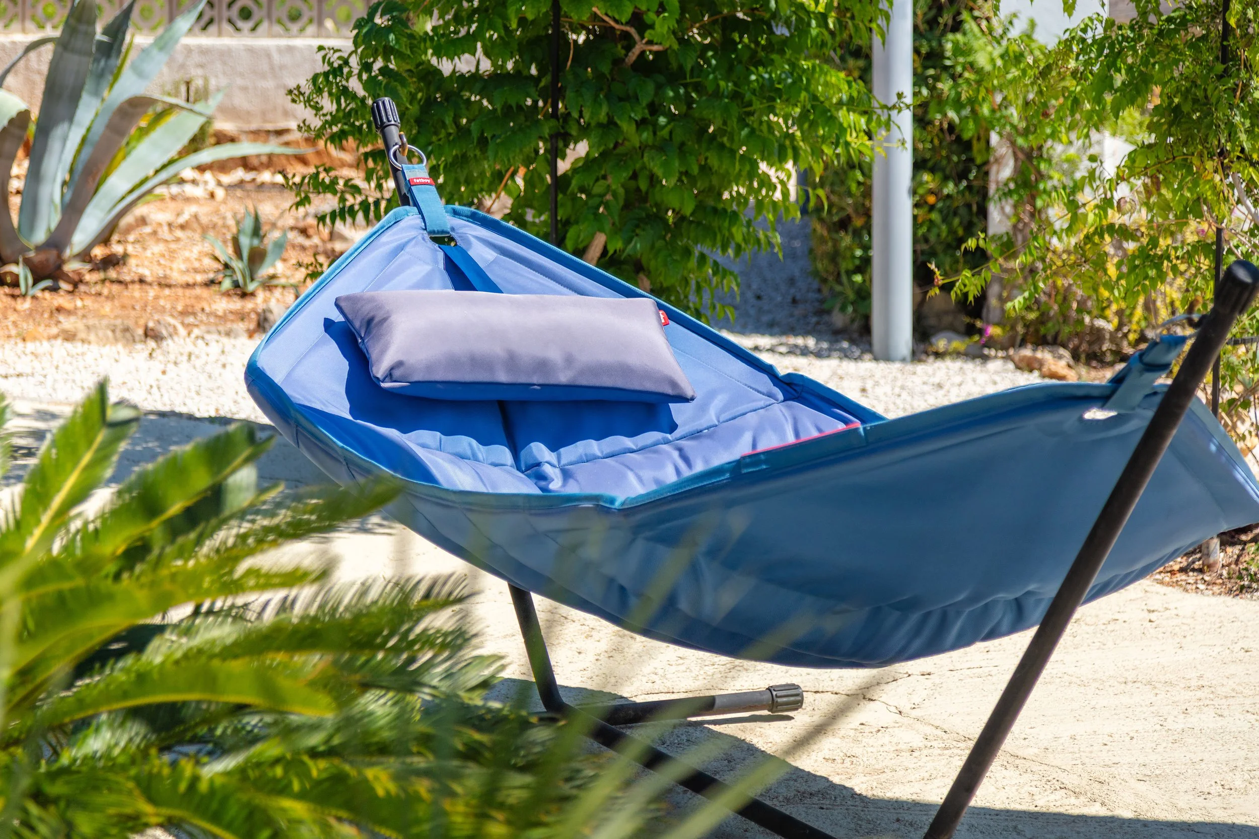 Mediterranean relaxing hammock
