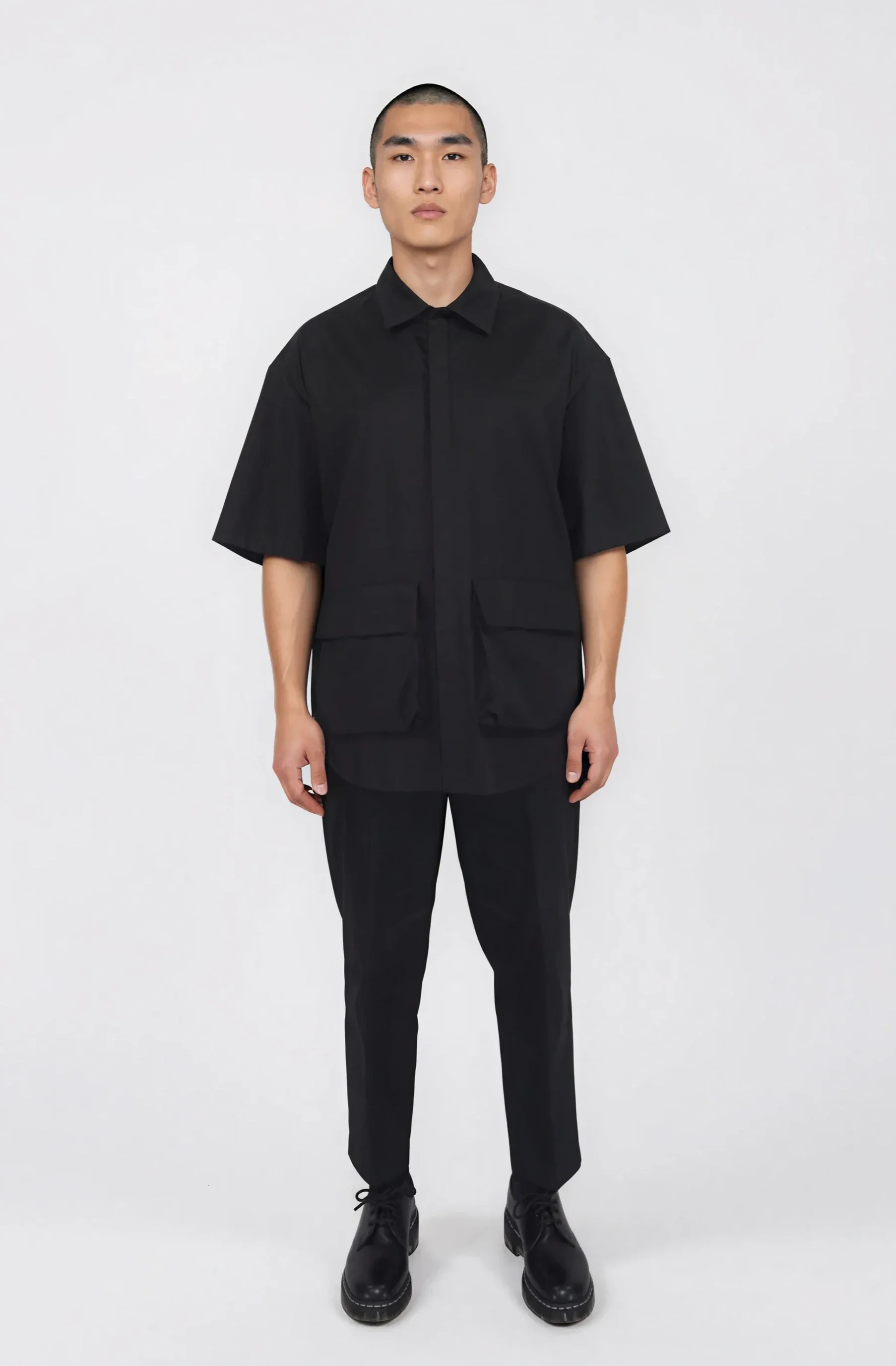 BLACK SHIRT - OKUTAMA