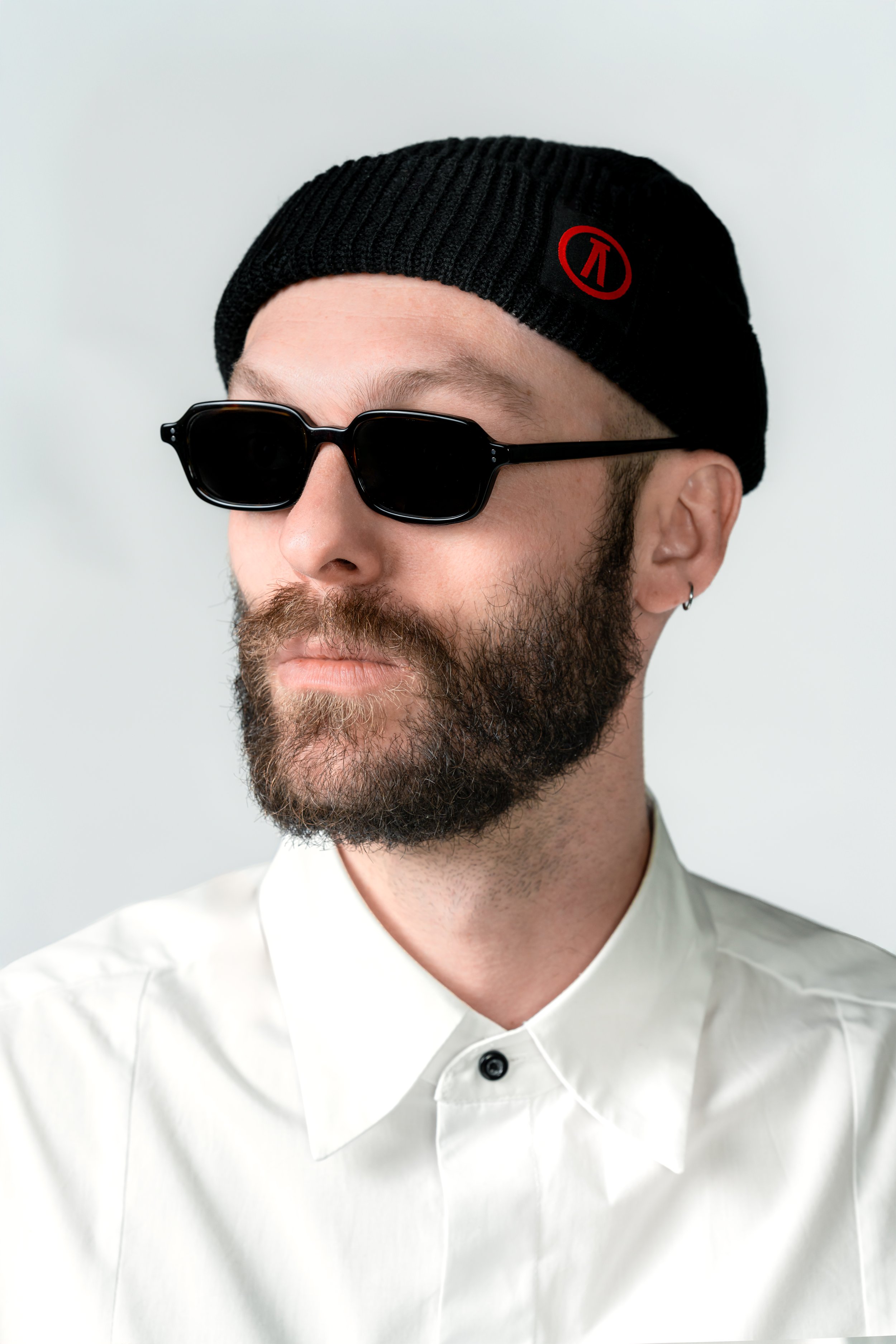 Black Recycled Beanie - Aka Torii