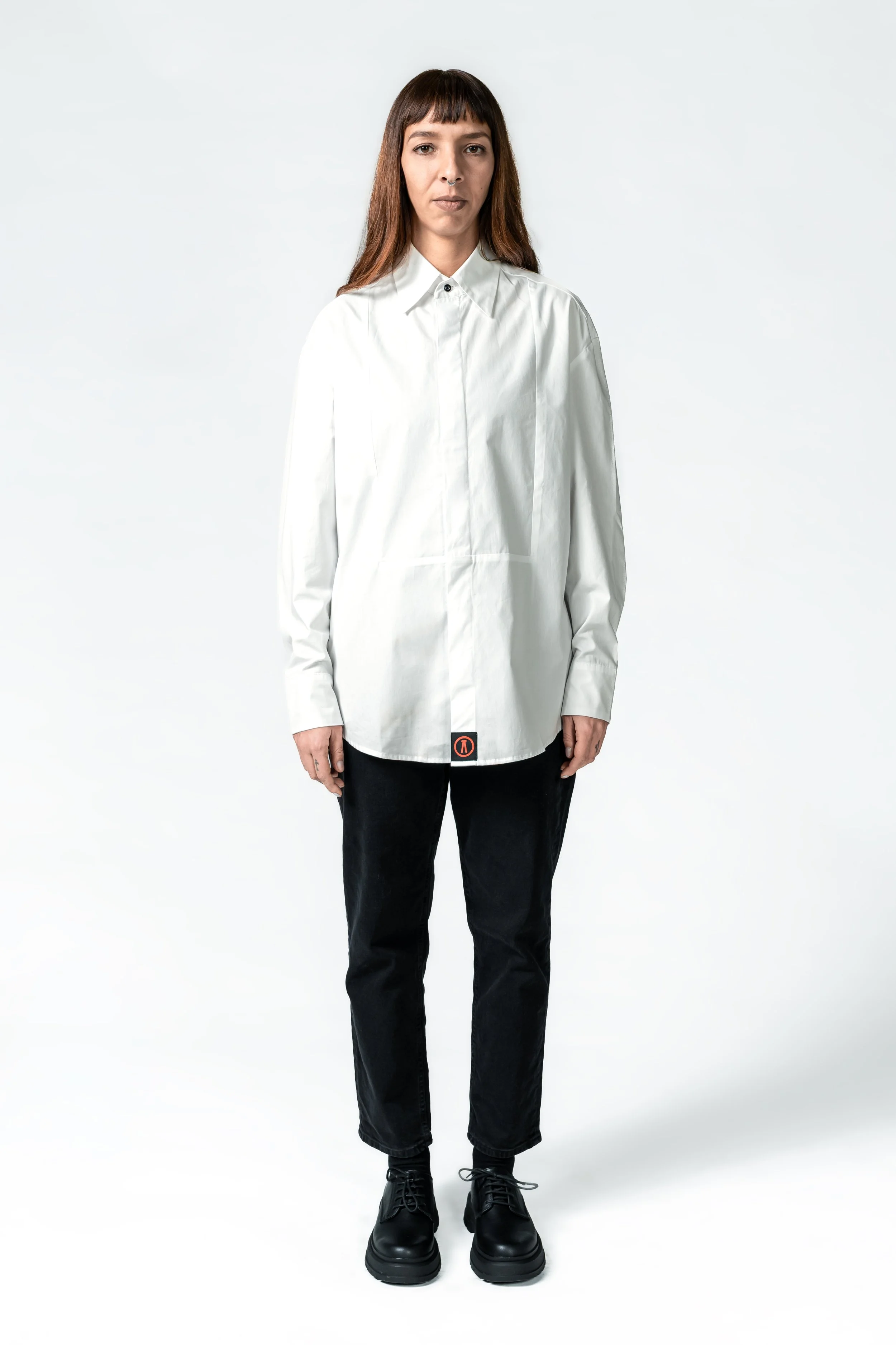 Oversized white shirt - Howaito shatsu