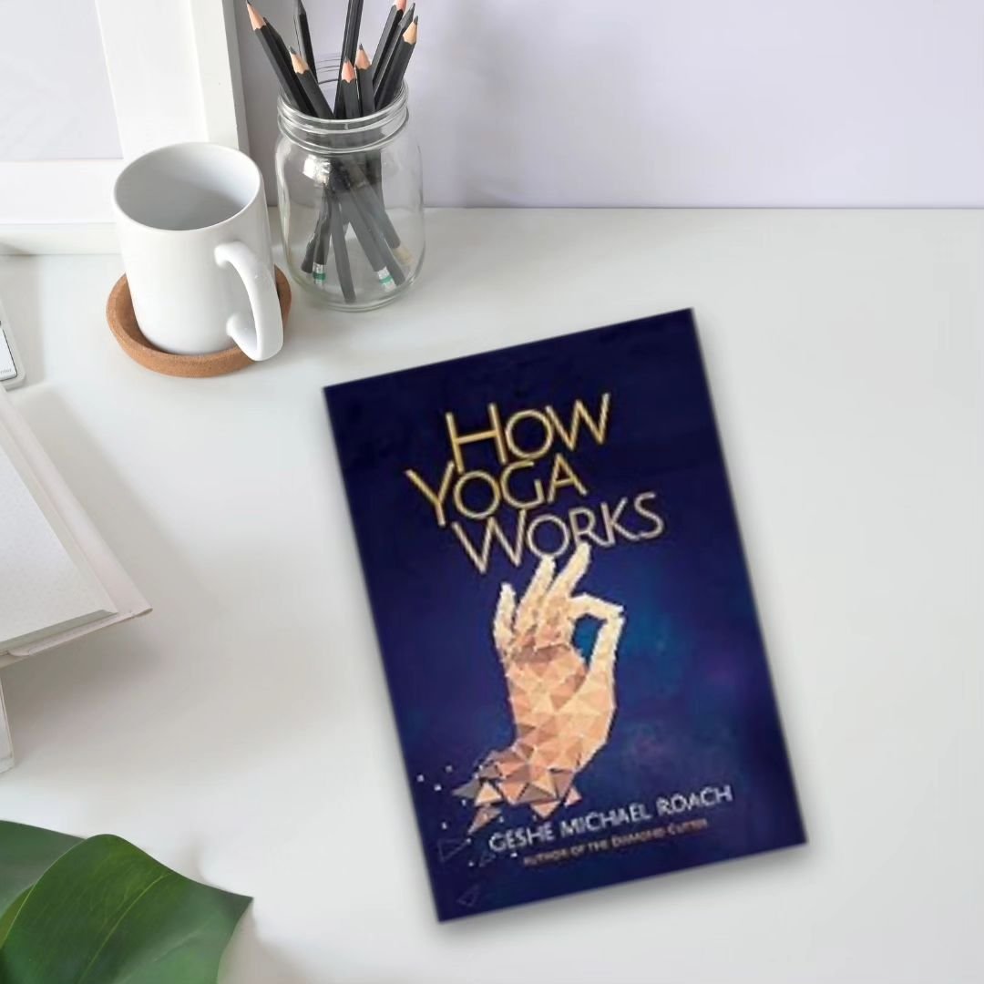 📚Yoga Book Recommendation➡️&quot;How Yoga Works&quot; by Geshe Michael Roach is a unique and insightful book that explores the profound teachings of yoga through a captivating narrative.❤️ 
.
.
In this book, Roach combines the ancient wisdom of yoga