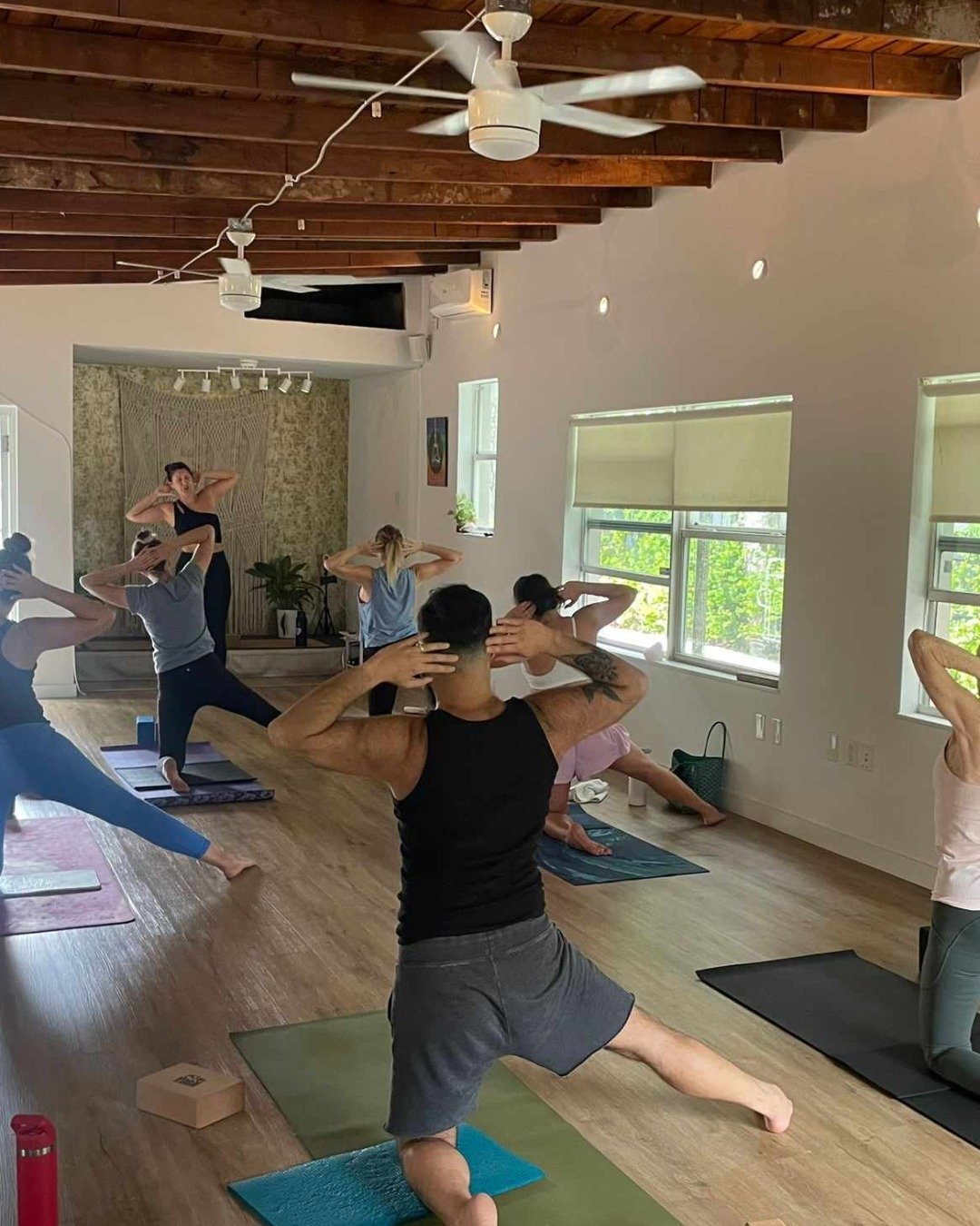 What's your favorite yoga pose to start the week? 👇 Let us know in the comments! 

#yoga 
#mondaymotivation 
#yogapractice 
#yogaflow 
#yogalove
#yogastudio
#yogafam
#yogaclasses
#yogamoms
#mentalhealthmonday
#northmiamibeach
#yogastrength