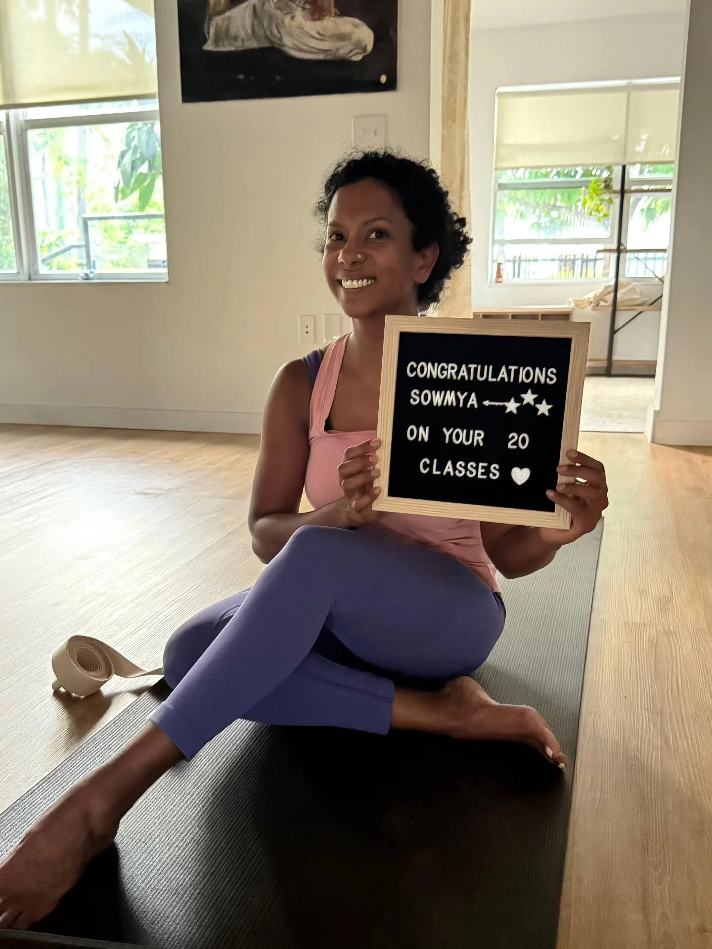 🔥 SOWMYA IS CRUSHING IT! 🔥
.
.
20 classes down at 305yoga—and she’s just getting started! 🙌💪 From nailing poses to building strength and confidence, Sowmya’s dedication is everything. 🧘♀️✨
.
.
🎉 Let’s celebrate her:
✅ 20