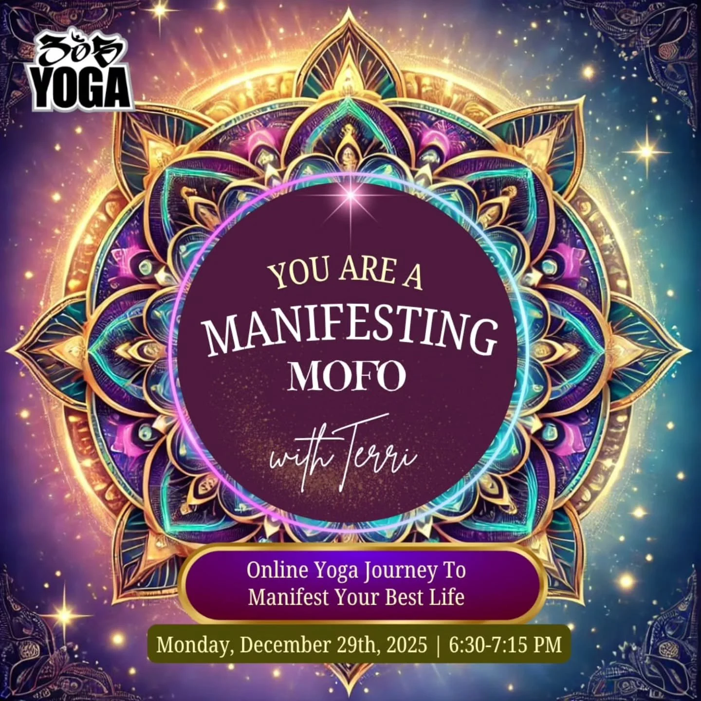 Back By Popular Demand.✨
.
.
Join Terri for a powerful online manifestation ceremony to call in the energy of health, wealth, creativity, and joy as you step into 2026 with intention and magic.
.
.
This 45-minute sacred experience blends activating b