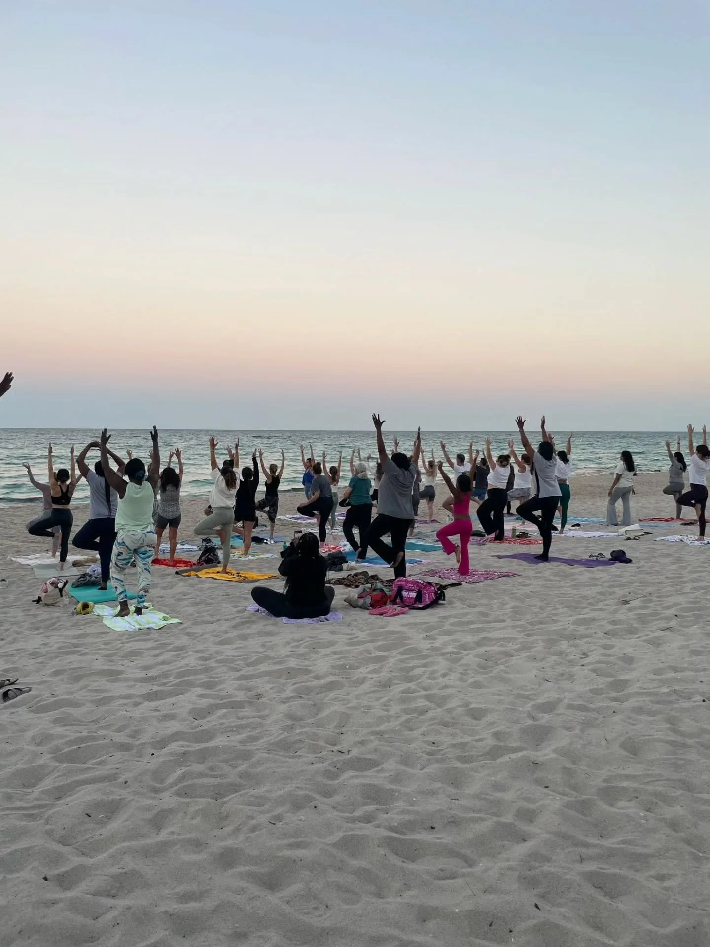 ✨ Full-Moon Beach Yoga with Diana @here2behuman108 this Dec. 4, 2025, 7:00 PM.✨
.
.
Join us for a powerful seaside session where the waves set the rhythm, the moon fuels your intention, and your energy expands beyond the shore.
.
.
Let&rsquo;s rechar