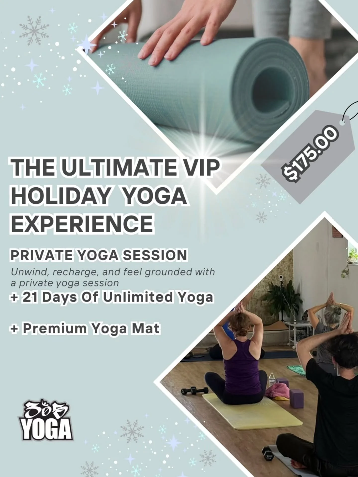 Looking for the ultimate gift this season? Skip the stuff they don&rsquo;t need &ndash; give them what their mind and body are craving: a Private Yoga Session.
.
.
A real break from the rush. A chance to slow down, breathe deep, and find their center