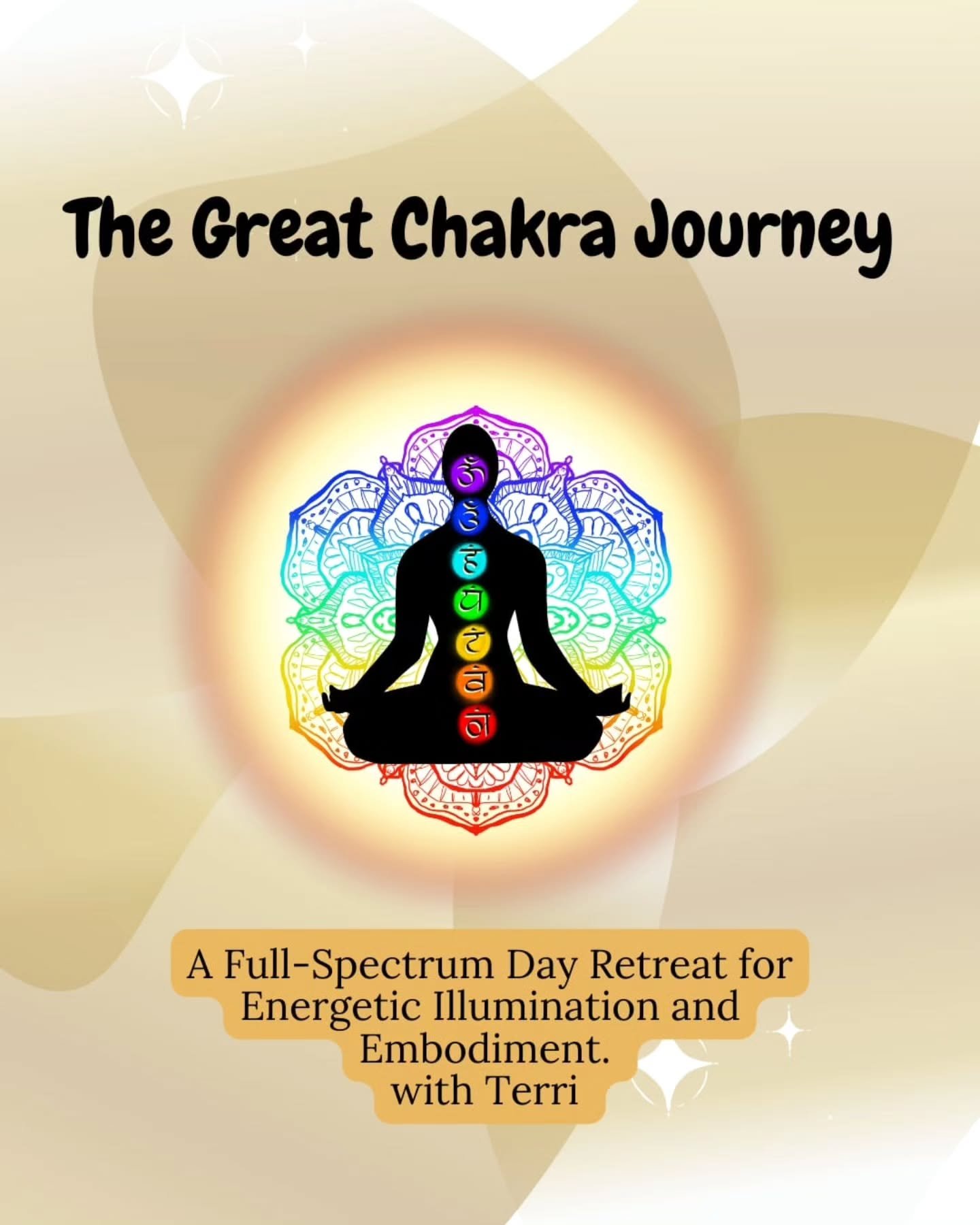Join us for The Great Chakra Journey &mdash; an immersive experience designed to awaken your chakras. 
.
.
This journey will open your perception and heart, guiding you toward unlocking your personal power, igniting your creativity, and grounding you