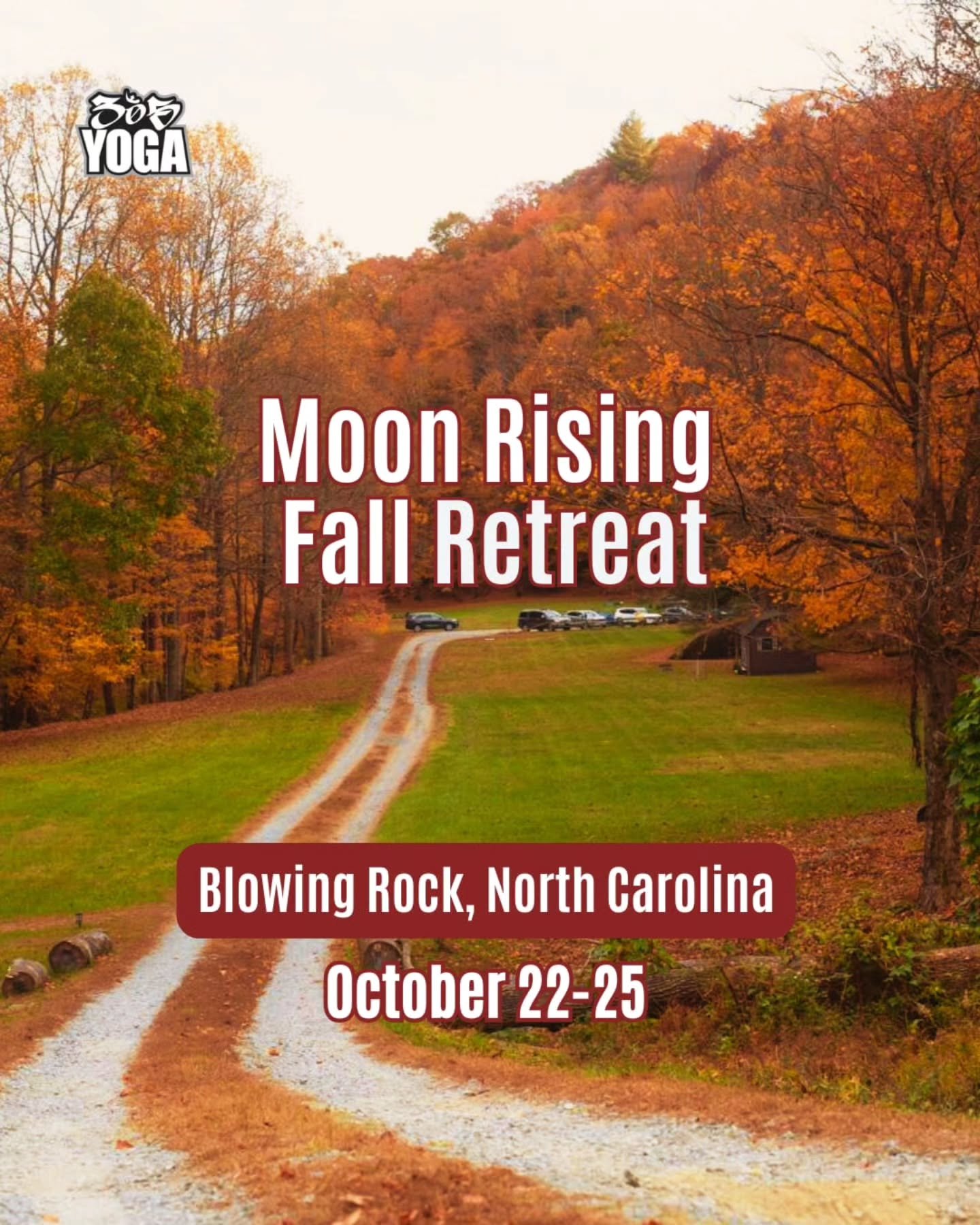 🍂🌕 Early Bird Ends Tomorrow &mdash; Moon Rising Retreat 🌕🍂
.
.
This is your gentle reminder&hellip; the mountains are calling. ✨
.
.
Come experience the magic of fall in beautiful North Carolina during our **5th Annual Moon Rising Retreat** &mdas