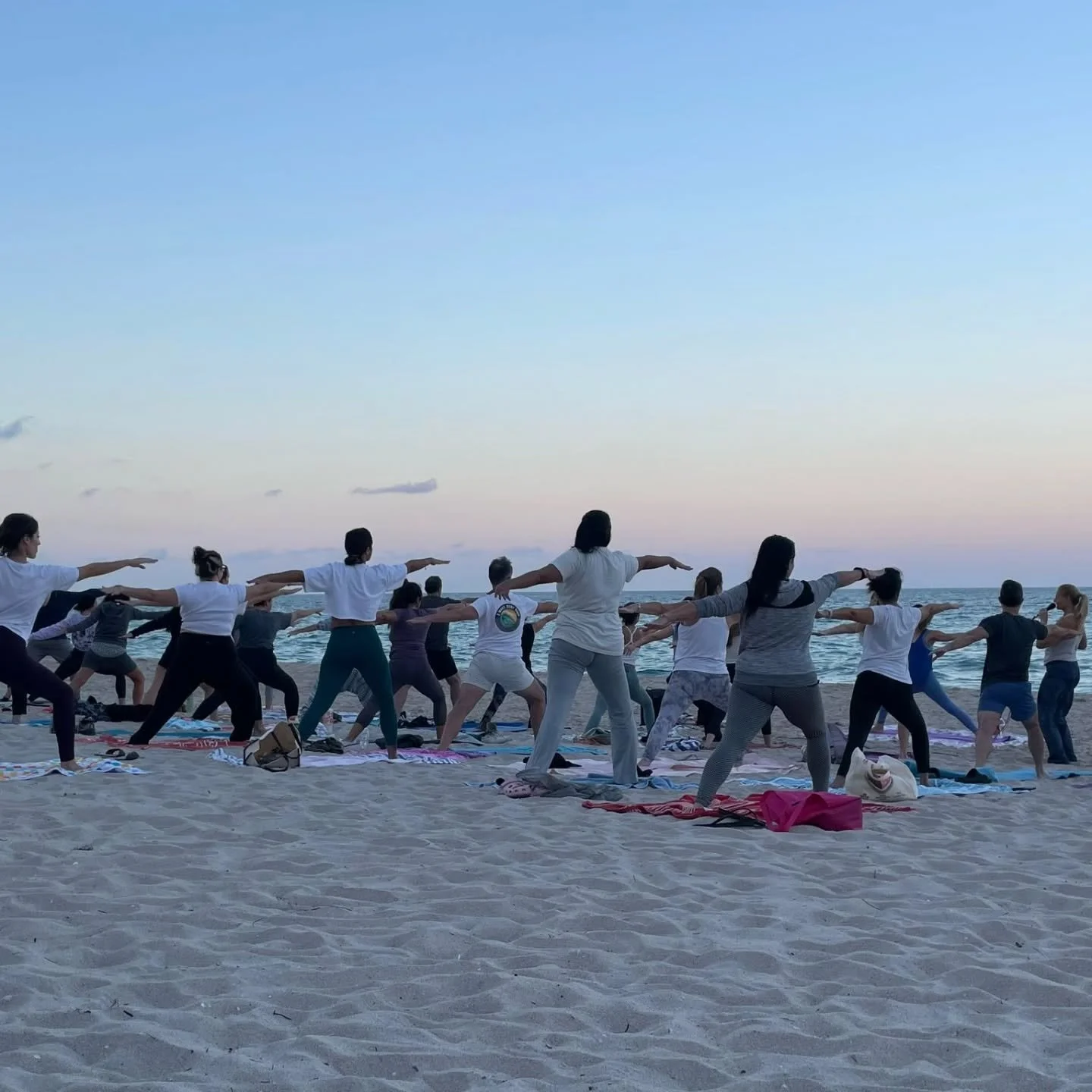 🌕✨ Full Moon Beach Yoga is tonight ✨🌊
.
.
Tonight feels a little special. The moon will be full, the waves will be singing, and we&rsquo;ll gather together on the sand to breathe, stretch, and simply be present. 
.
.
No pressure, no expectations &m