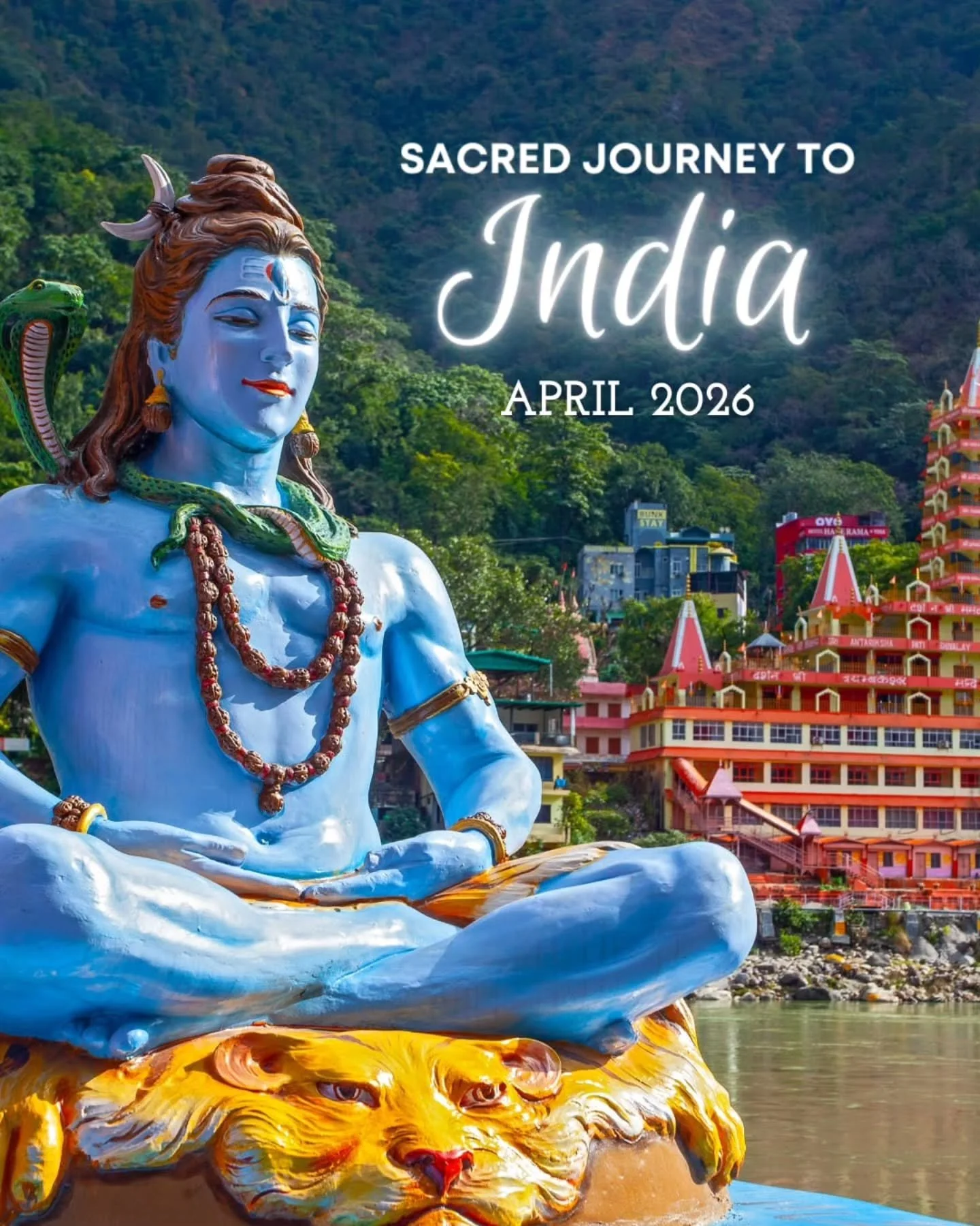The countdown has begun, and with it comes the quiet excitement of returning to a place that holds so much depth, wisdom, and soul.🇮🇳
.
.
India has a way of reminding us why we practice &mdash; why we pause, breathe, and seek something deeper withi