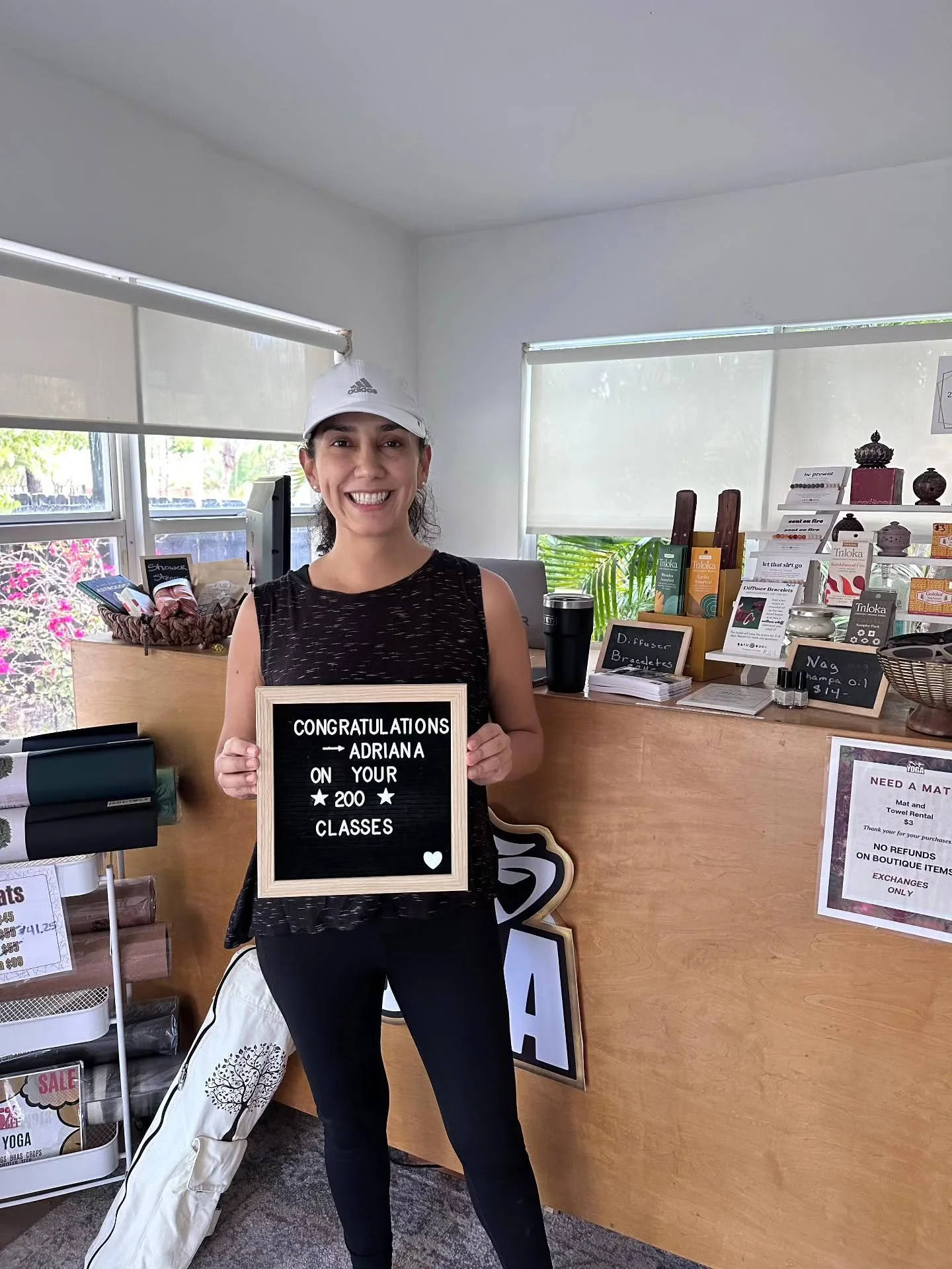 200+ classes and counting for our amazing member Adriana! 🎉
.
.
Showing up again and again isn&rsquo;t always easy &mdash; but Adriana does it with dedication, heart, and so much positive energy. Every class, every breath, every moment on the mat ad