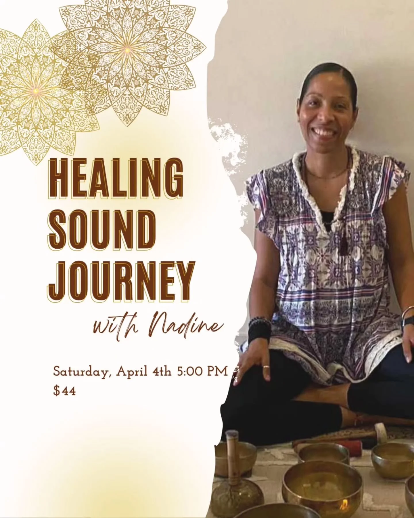✨ APRIL 4: EMBARK ON A SOUND HEALING JOURNEY ✨
.
.
Step into a world where sound becomes your guide. On this day, let gentle vibrations travel through every inch of your body&mdash;releasing built-up tension and clearing stagnant energy that holds yo