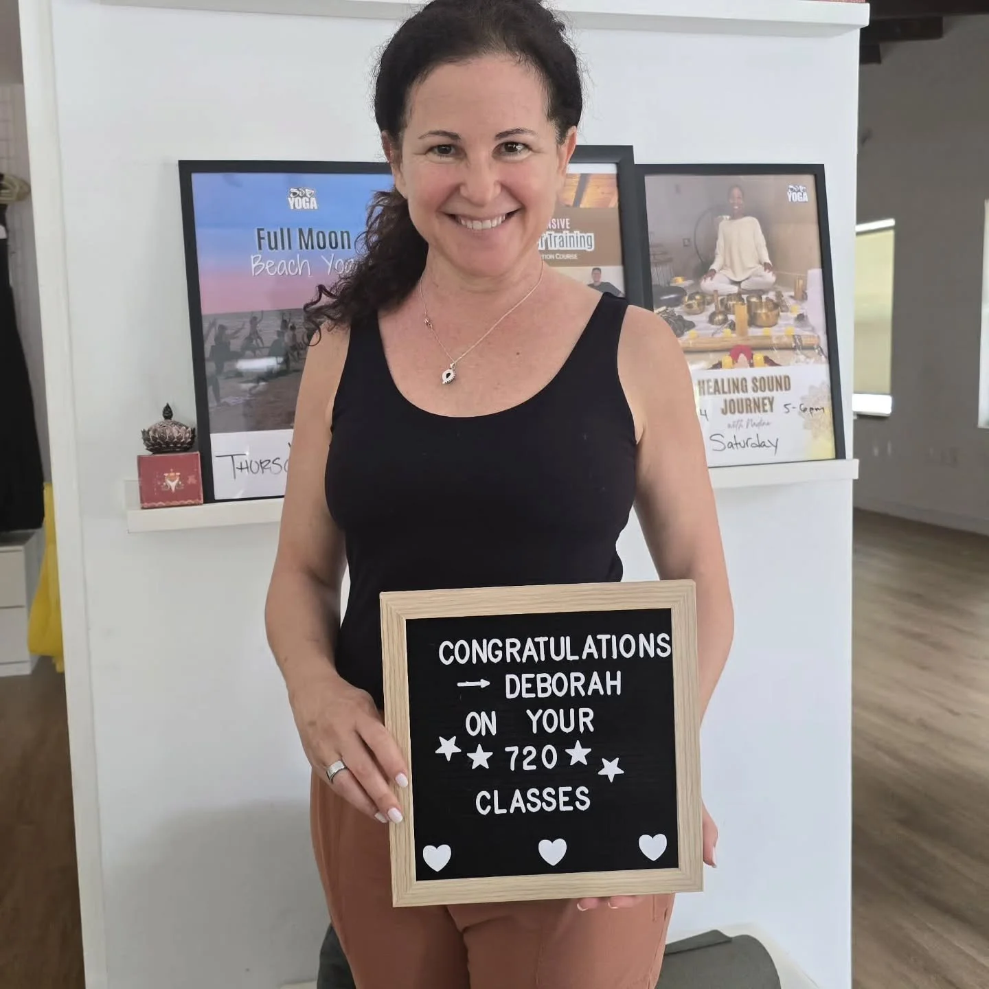 💛 720 CLASSES &amp; STILL GOING STRONG! 💛
.
.
Huge congratulations to our amazing Deborah on this incredible milestone at 305yoga! 🎉
.
.
So grateful for your constant bright energy and the beautiful journey we&rsquo;ve shared so far. This is just 
