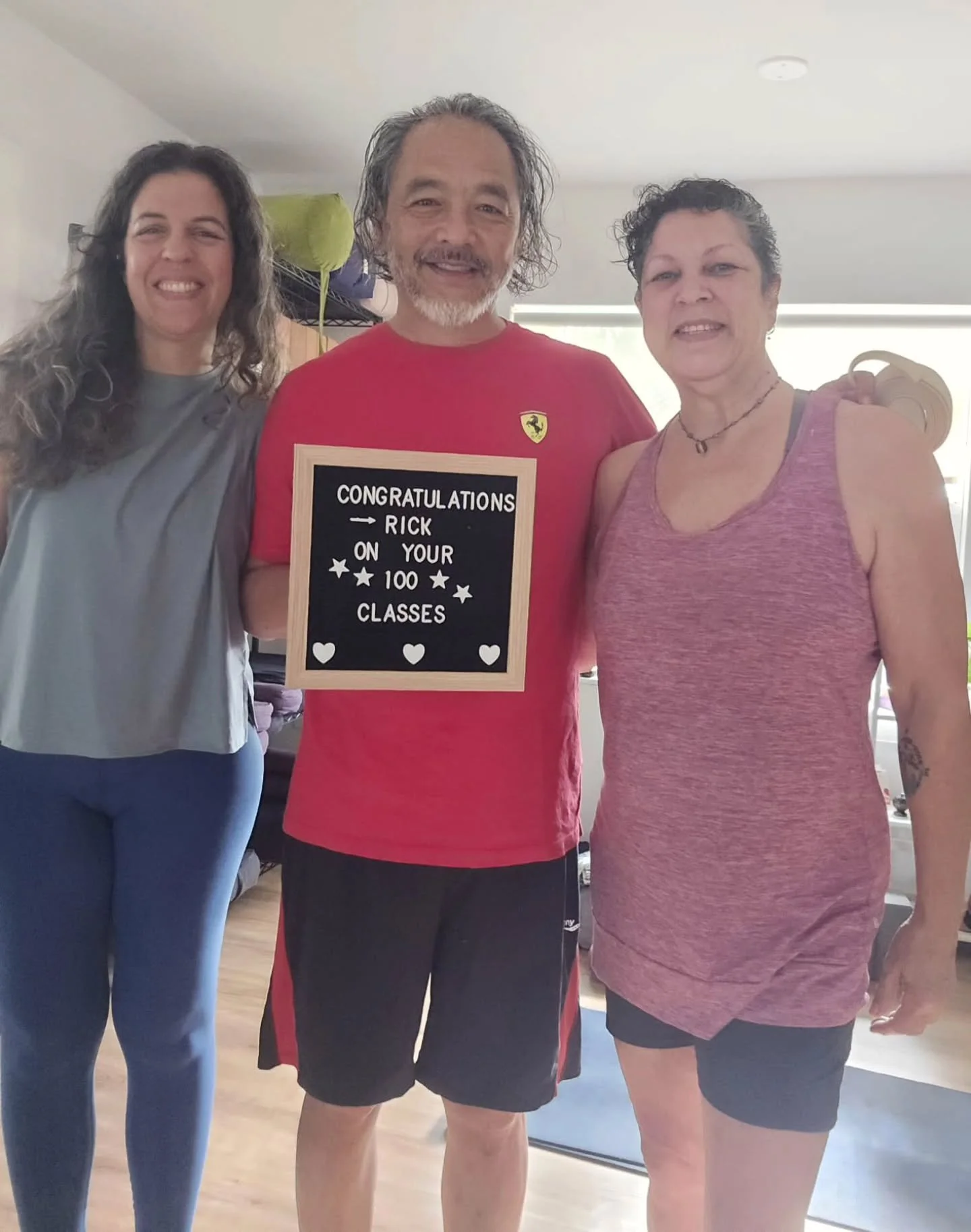 🎉🔥 BIG MILESTONE WITH OUR FAVE MEMBER RICK! 🔥🎉
.
.
✅ 100 CLASSES AND COUNTING at @305yoga 🧘✨
.
.
We are so beyond grateful to hit this huge mark with you! 🥹 Thank you for showing up consistently, bringing that infectious energy every single tim
