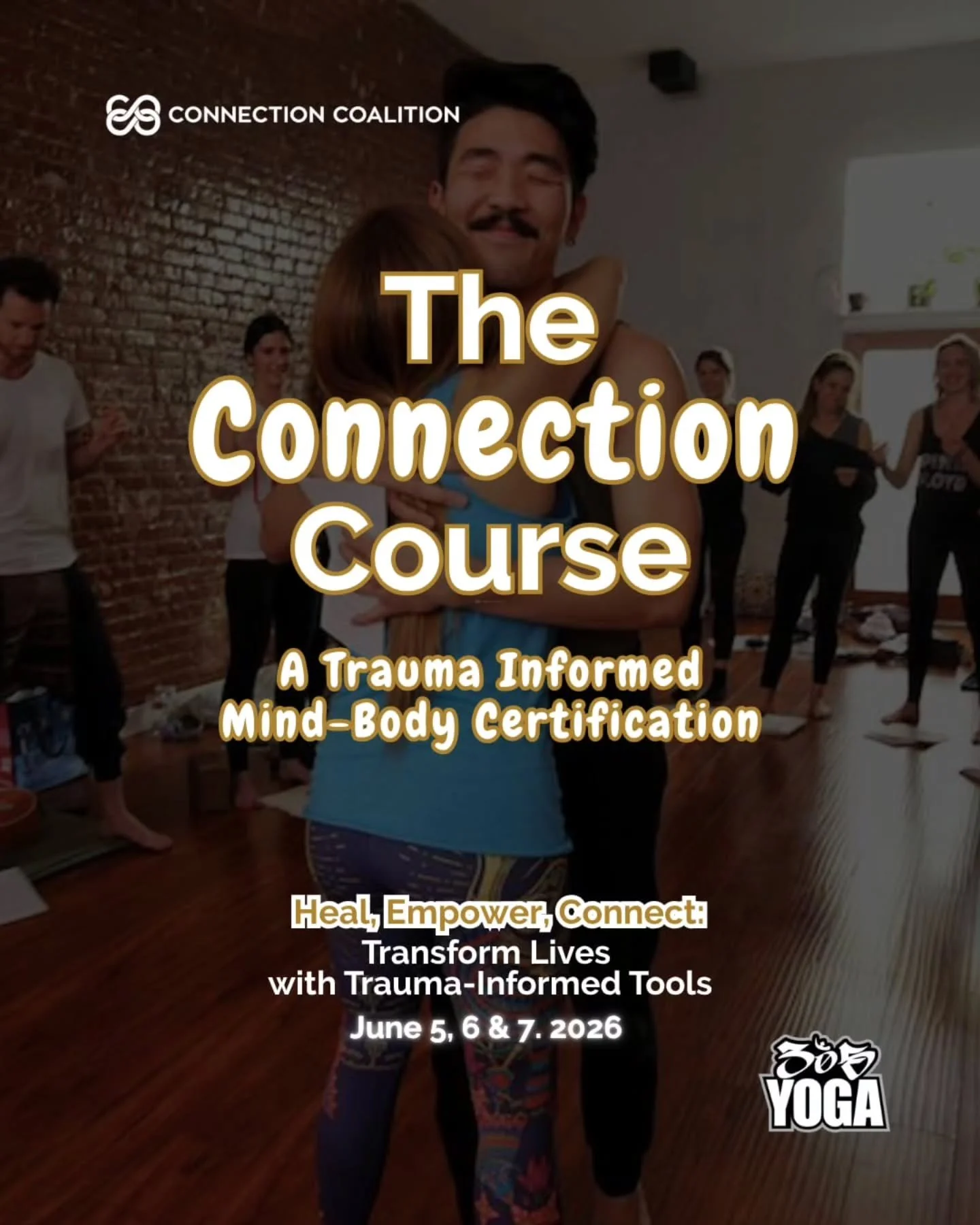 🌿 The Connection Course: a transformative weekend that fills you with hope &amp; inspiration.
.
.
Learn trauma&rsquo;s impact on body &amp; brain &rarr; master practices to calm your nervous system &amp; heal.
.
.
🤝 Group connection &bull; talks &b