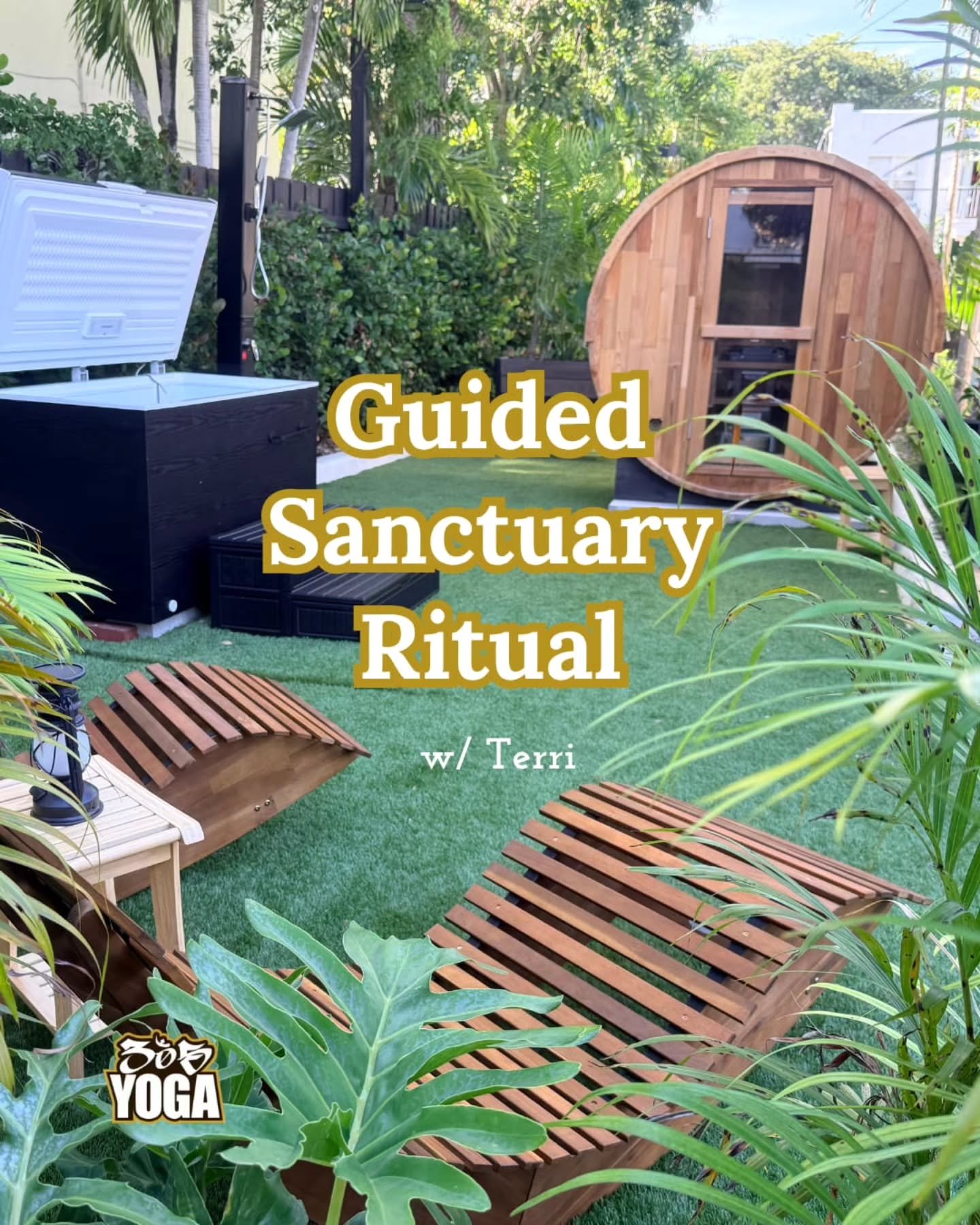 Guided Sanctuary Ritual🙏
.
.
A small-group guided experience inside The Sanctuary.
.
.
Together, we move through The Sanctuary Ritual &mdash; a sacred protocol of breath, heat, cold immersion, stillness, and integration designed to regulate the nerv