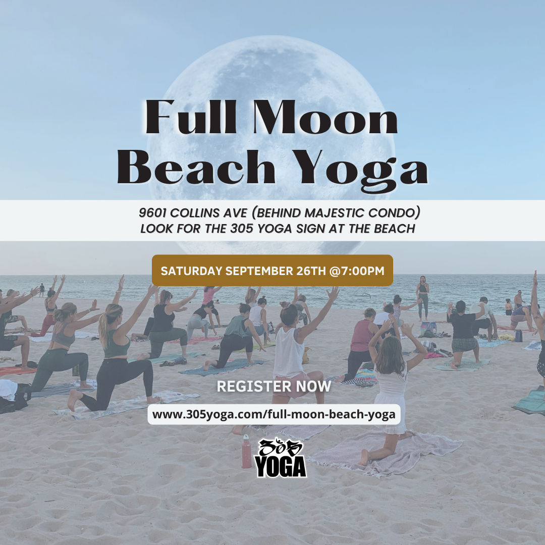 Full Moon Beach Yoga