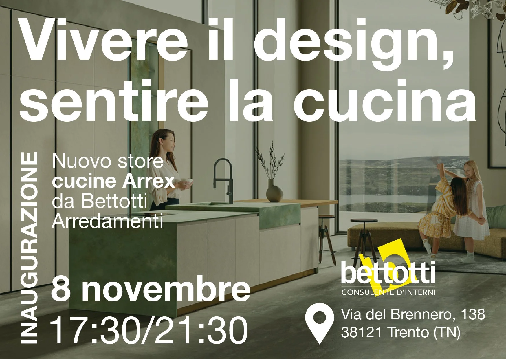 Vivere il design, sentire la cucina