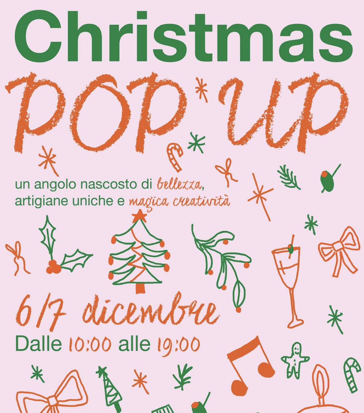 CHRISTMAS POP UP: creatività al femminile e magia natalizia