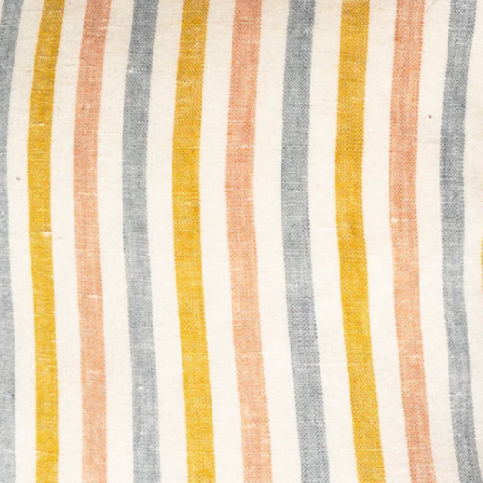 8. Linen pastel stripe