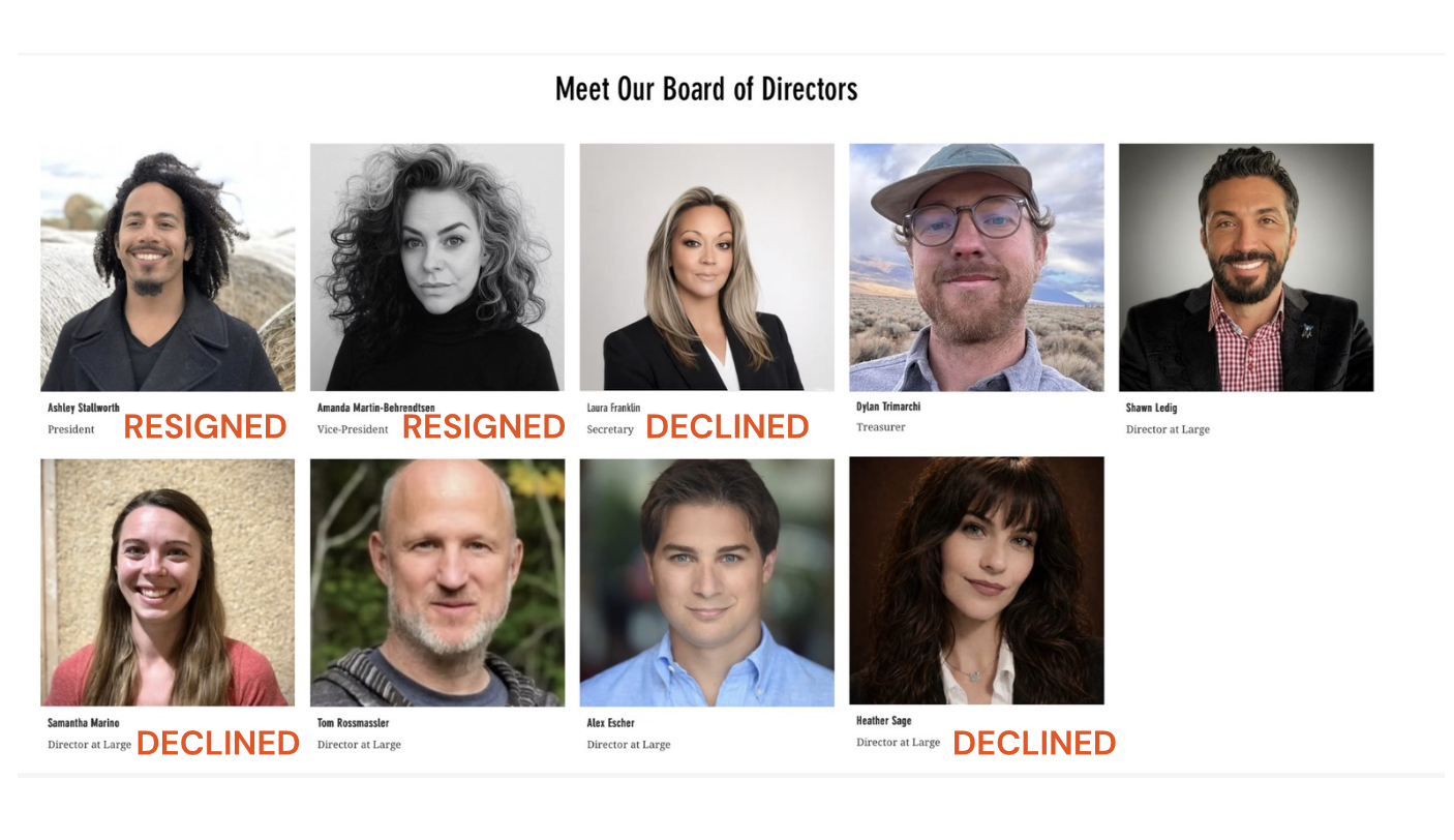 Election Fallout: Trade Association Board Members Resign and Decline