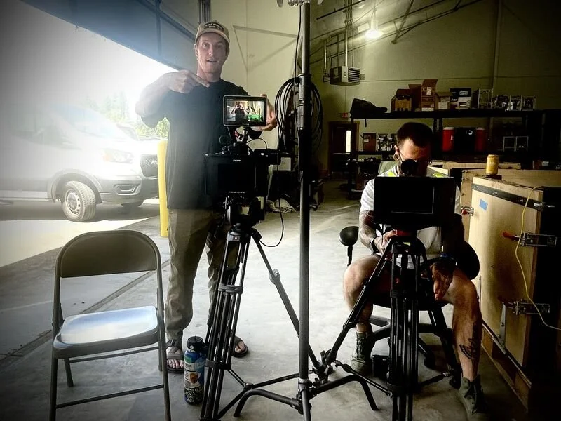 Filmmakers Clayton Lindley  and Bear Prandelli