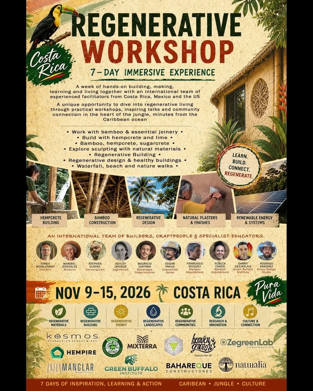 Regenerative Workshop Costa Rica