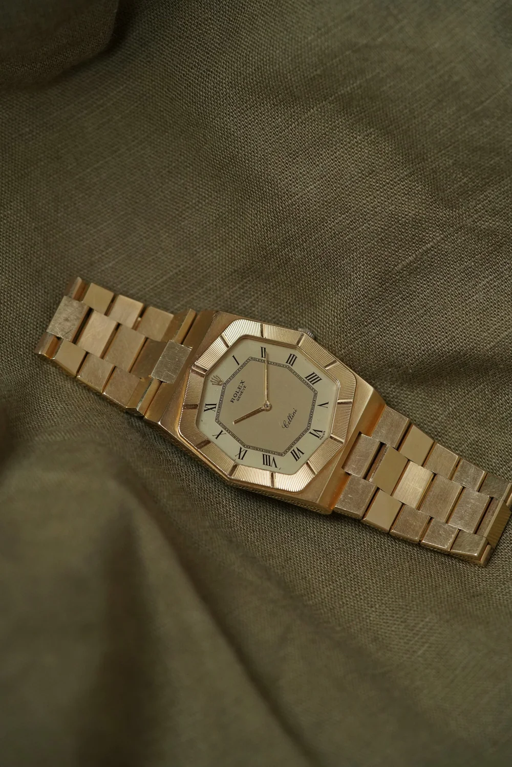 rolex 4370 cellini vintage 18k yellow gold watch midas — Avocado
