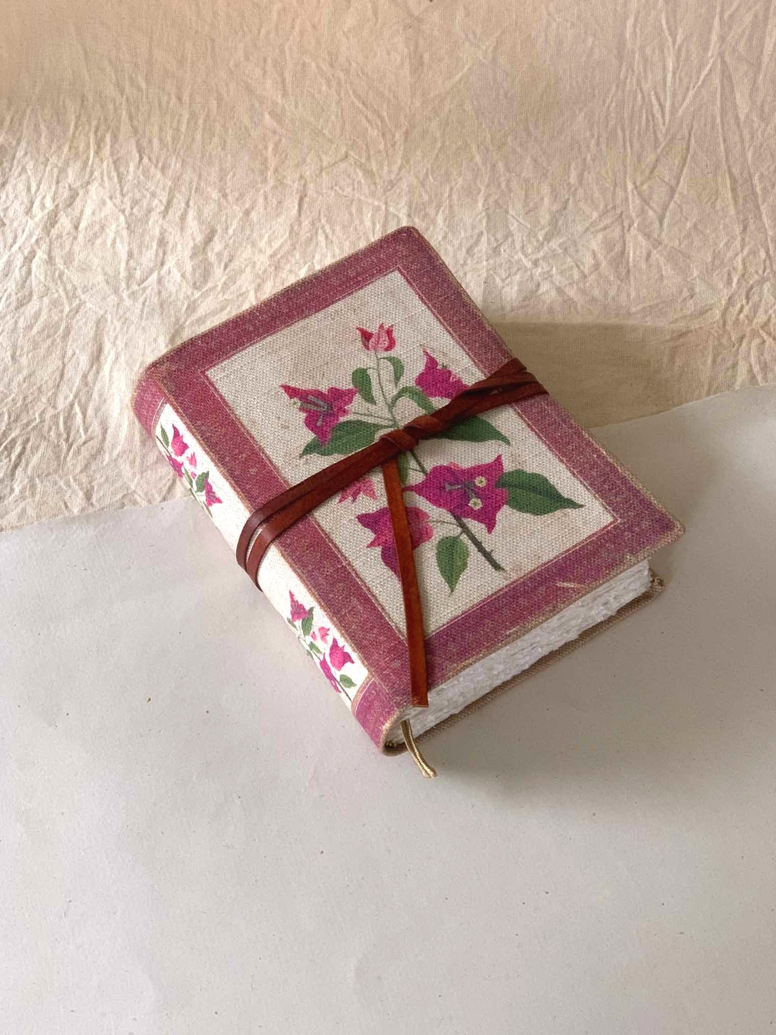END OF LINE - Bougainvillea Storyteller |  A5 Mixed Media Watercolour Journal