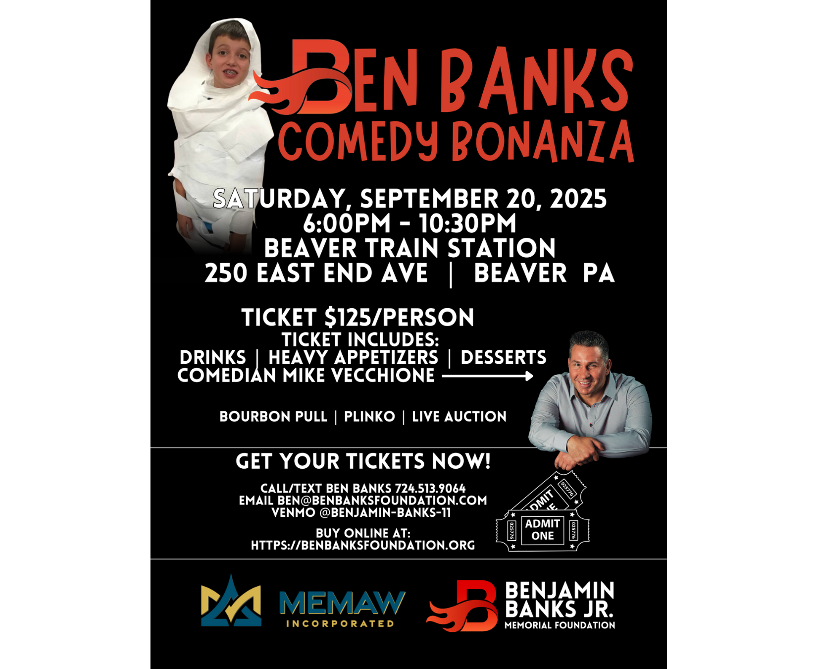 BEN’S COMEDY BONANZA 2025