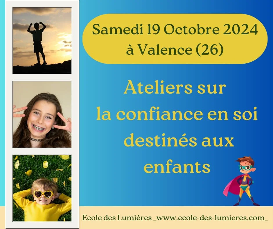 Stage de confiance en soi destiné aux enfants et adolescents