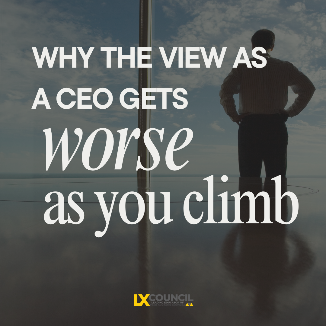 Why the view gets worse as you climb