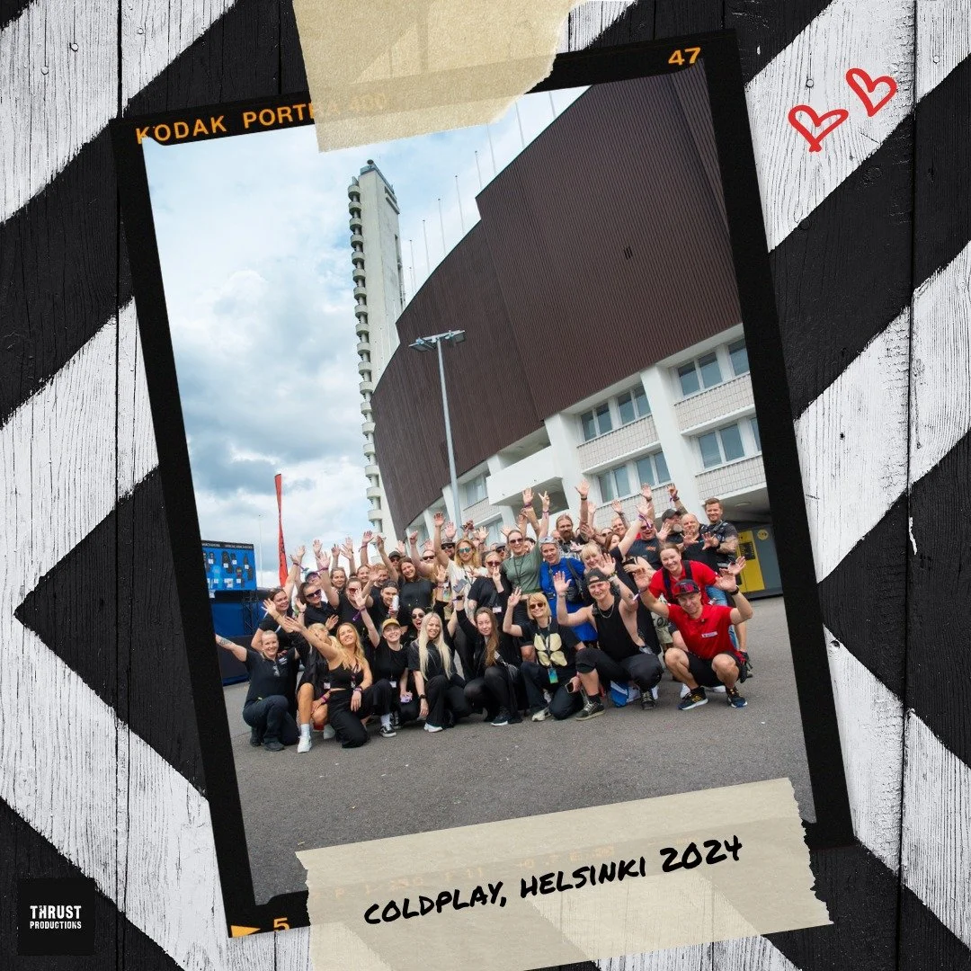 Huge productions require a lot of people to succeed. Working together with hundreds of people to make shows happen makes you feel like a very small particle of a gigantic organism, however, each and every little particle is needed and the organism co