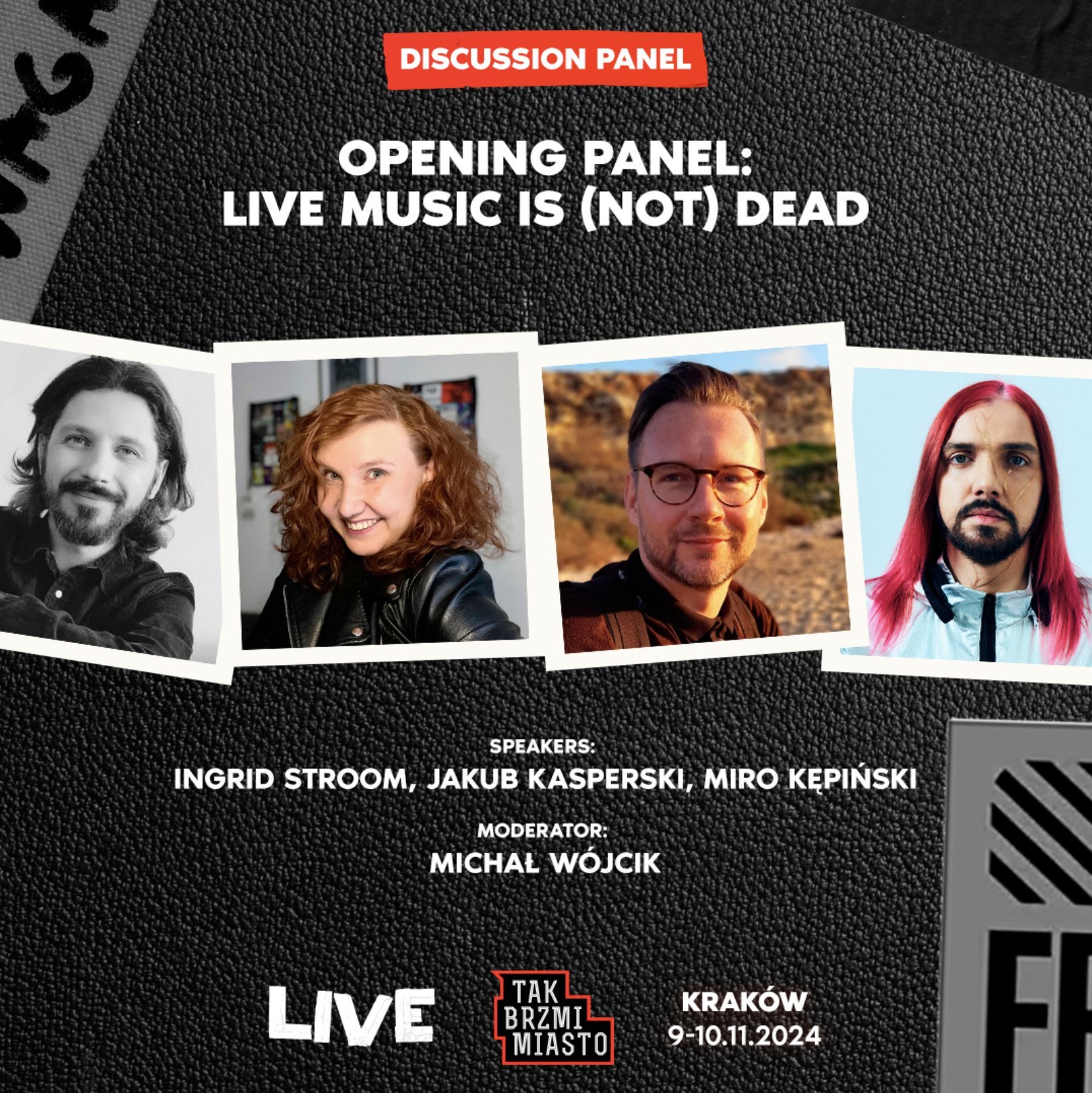 This weekend heading out to Krakow to attend the @takbrzmimiasto conference!  Excited to be part of two panels: the opening panel concentrating on the current state of live music and the second one looking into dealing with egos and standing your gro