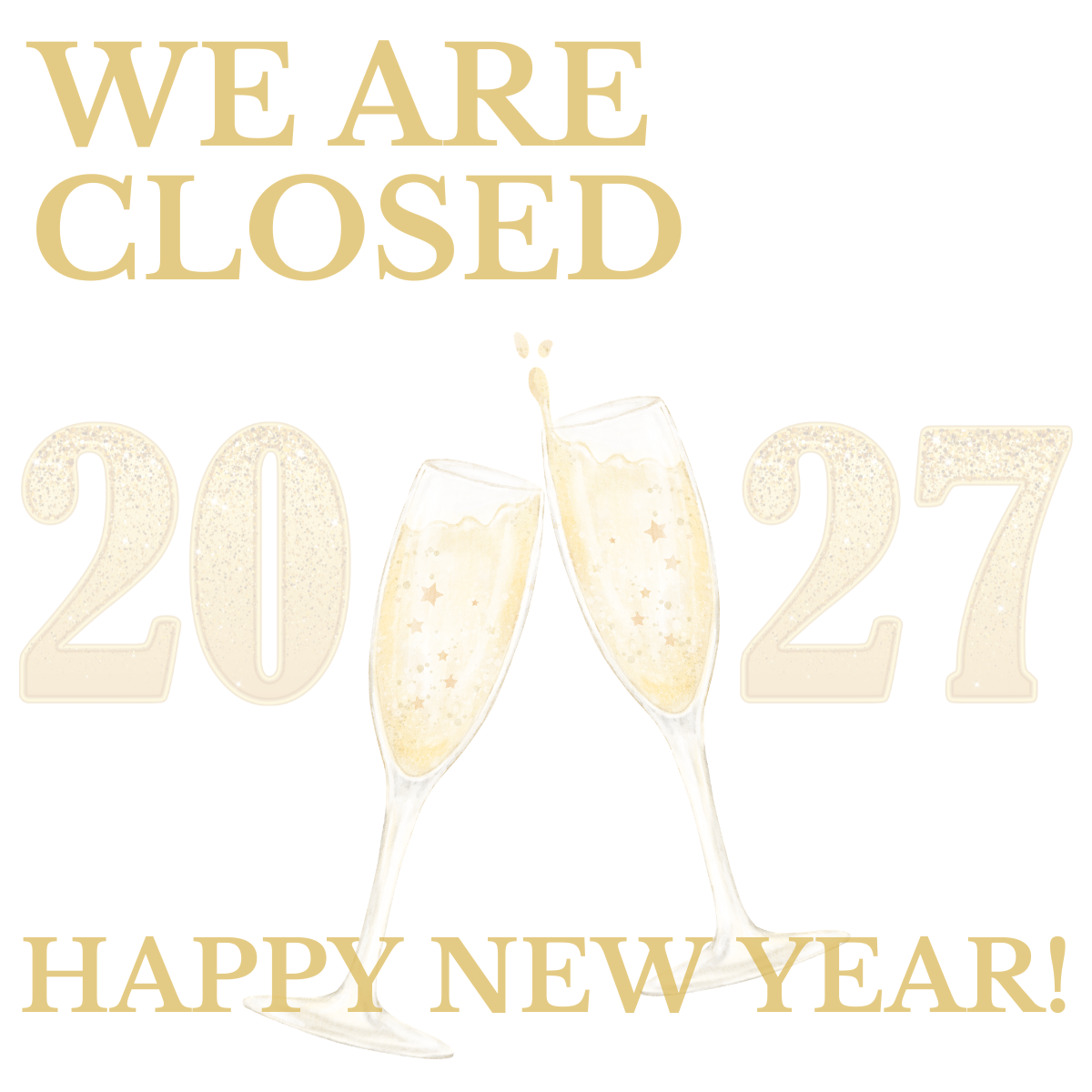 Office is Closed. Happy New Year!