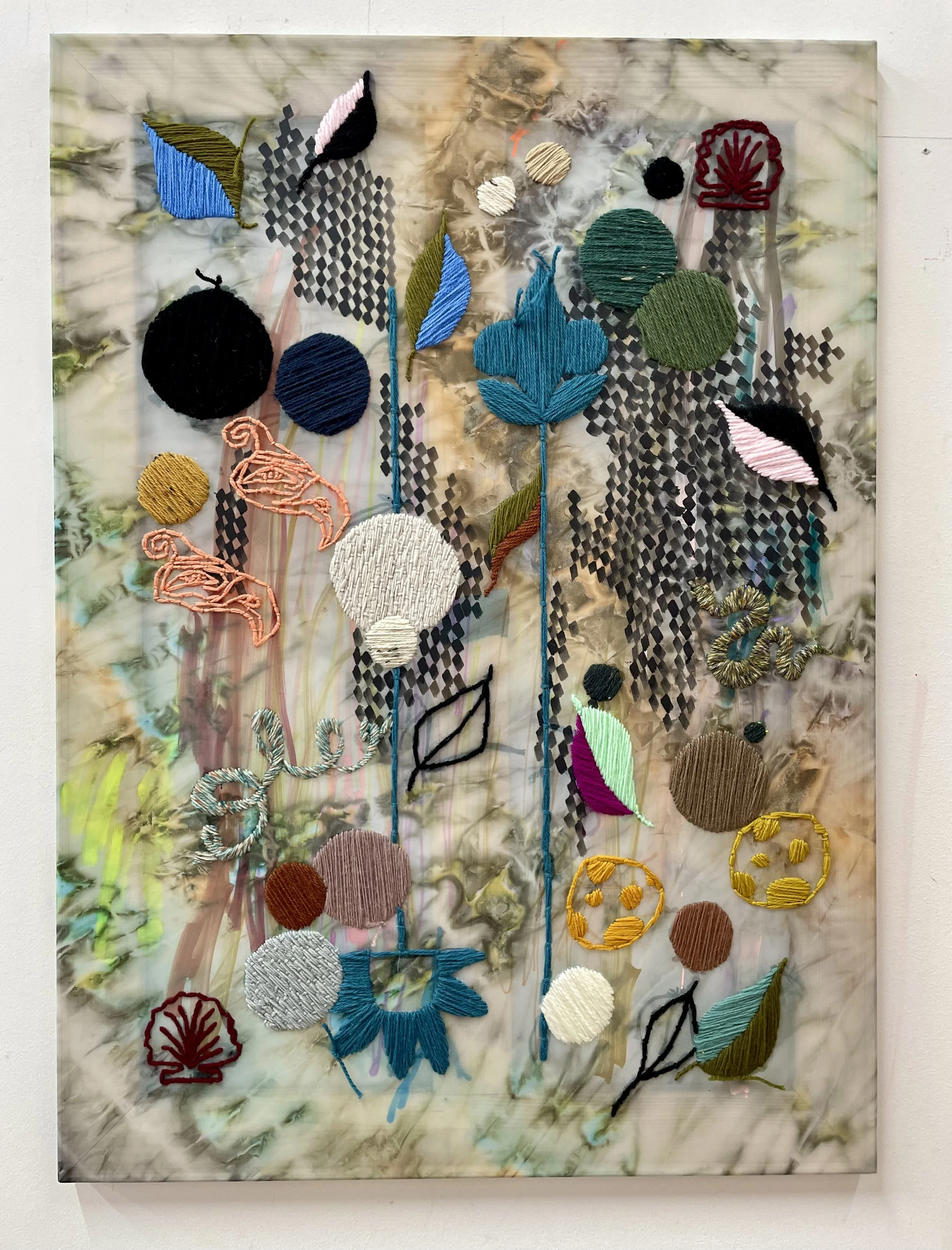 Spot the difference (Float) 2025, 90 x 65cm.