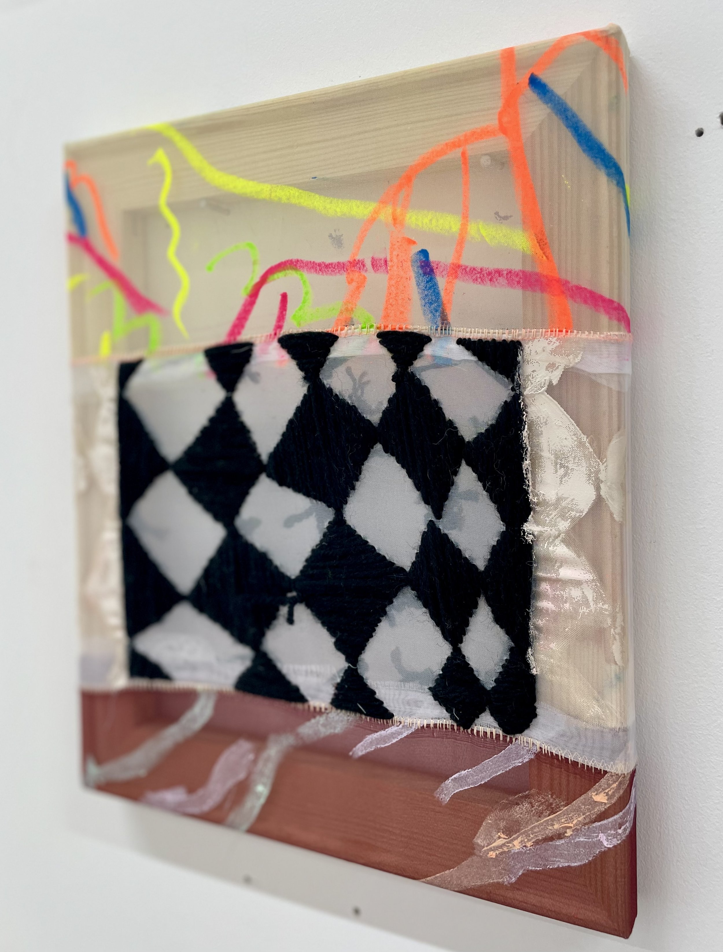 Contemporary Art, Abstract Expressionism, Mixed Media, Art and Parenthood, Colour Theory, Artistic Process, Play and Creativity, Autobiographical Art, Visual Language, Sculpture-Painting Hybrid