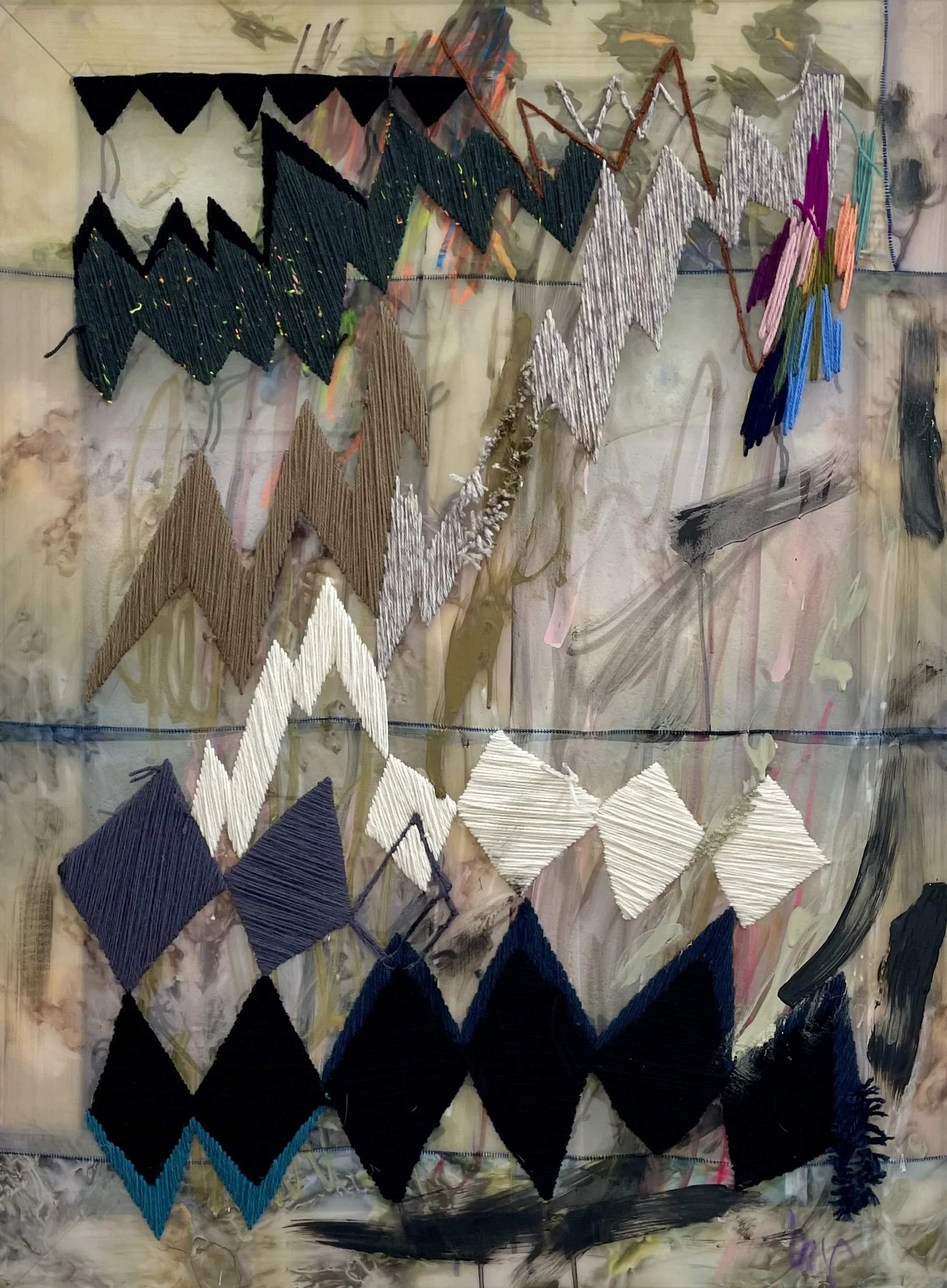 Shhhhh, keep your voice down 2025, 95 x 70cm.