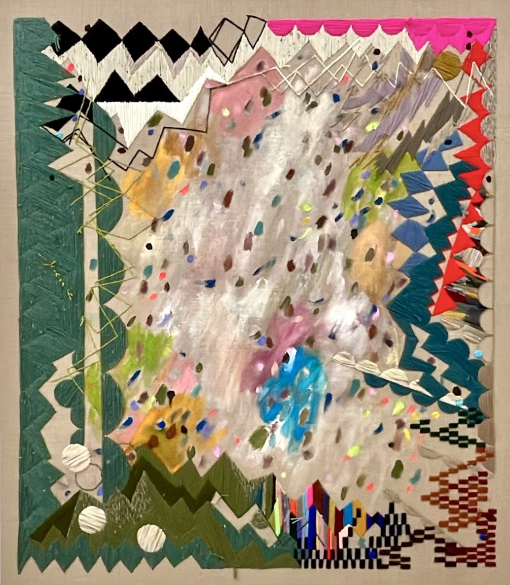 Turned upside down and all around 2026, 160 x 140cm.