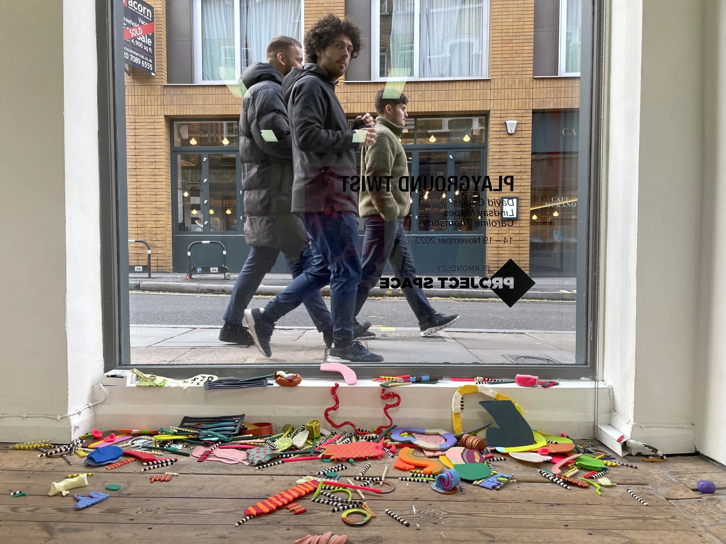 Install image from 'Playground Twist' exhibition 2024