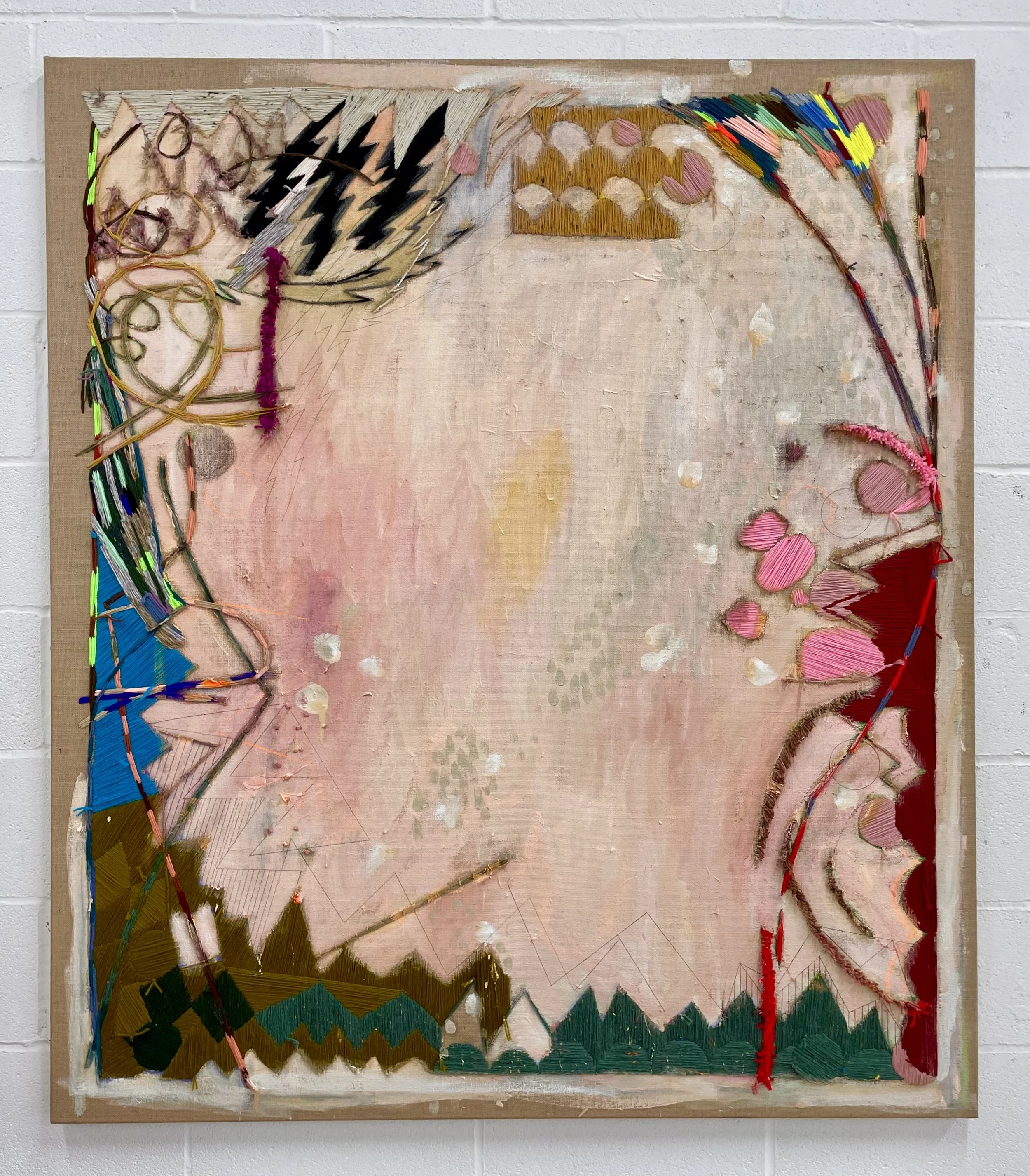 Some things take time 2026, 160 x 140cm.
