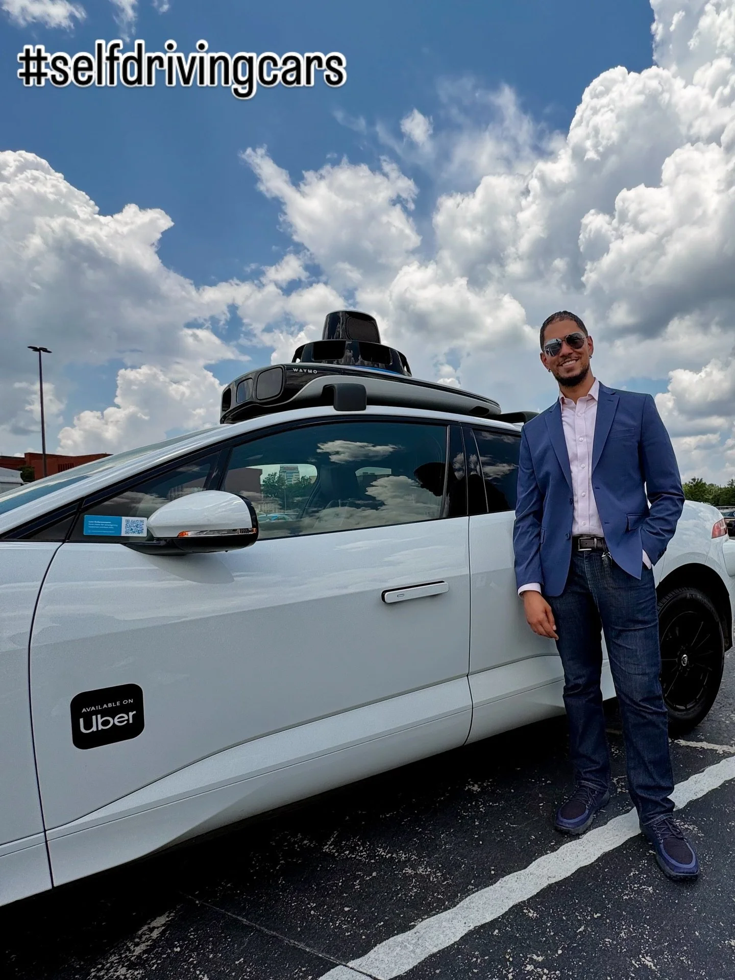 I had a chance to chat with a #waymo rep about their expanded service to #atlanta . They’re excited as a team and I can’t believe self-driving cars are here. Are we ready #atl ? #business #technology #tech