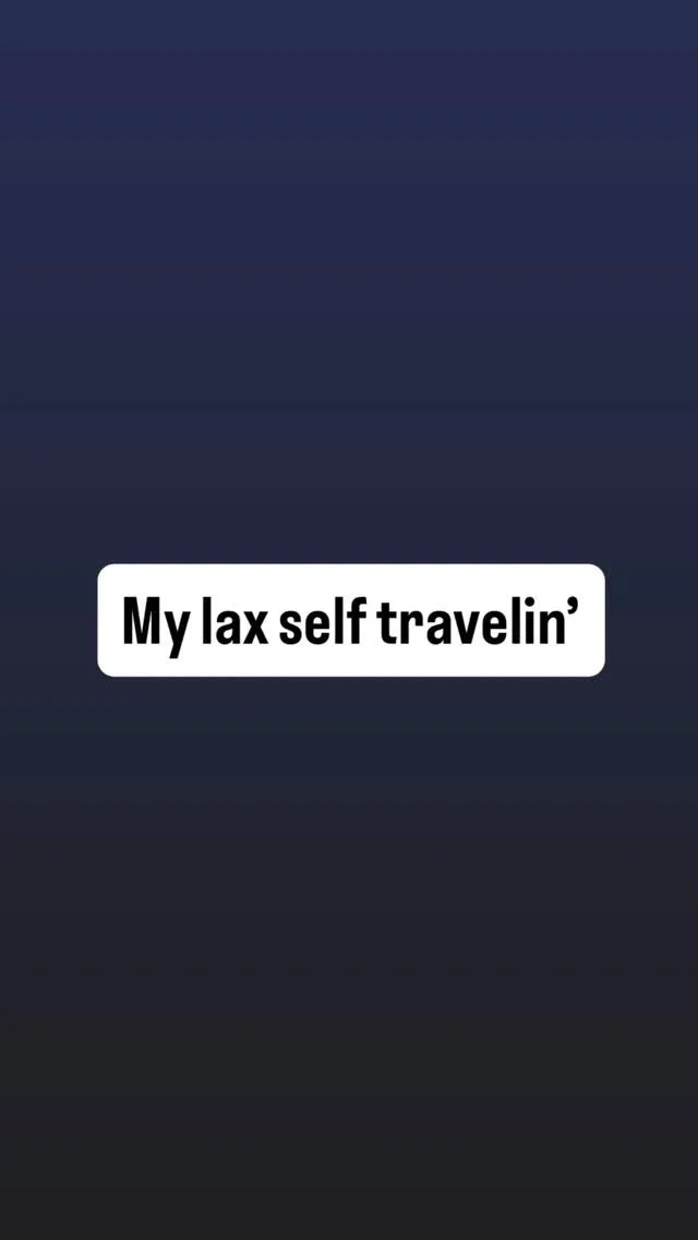 I can be too lax. #travelgram #goodvibesonly #chill